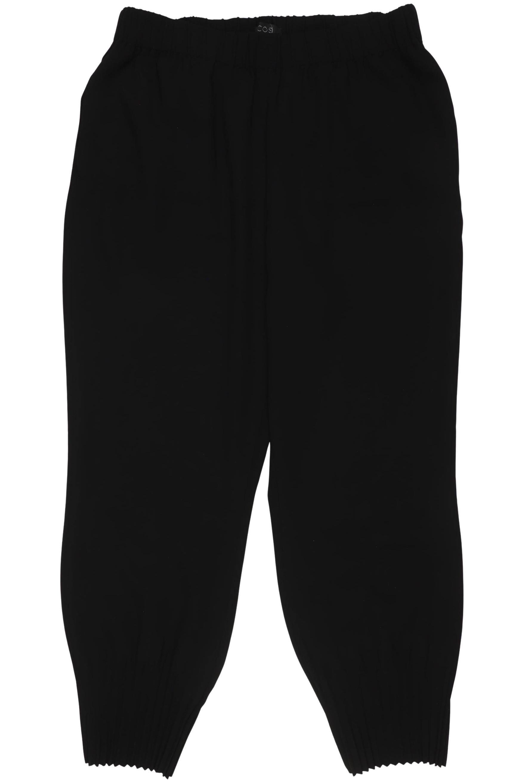 

COS Damen Stoffhose, schwarz, Gr. 36