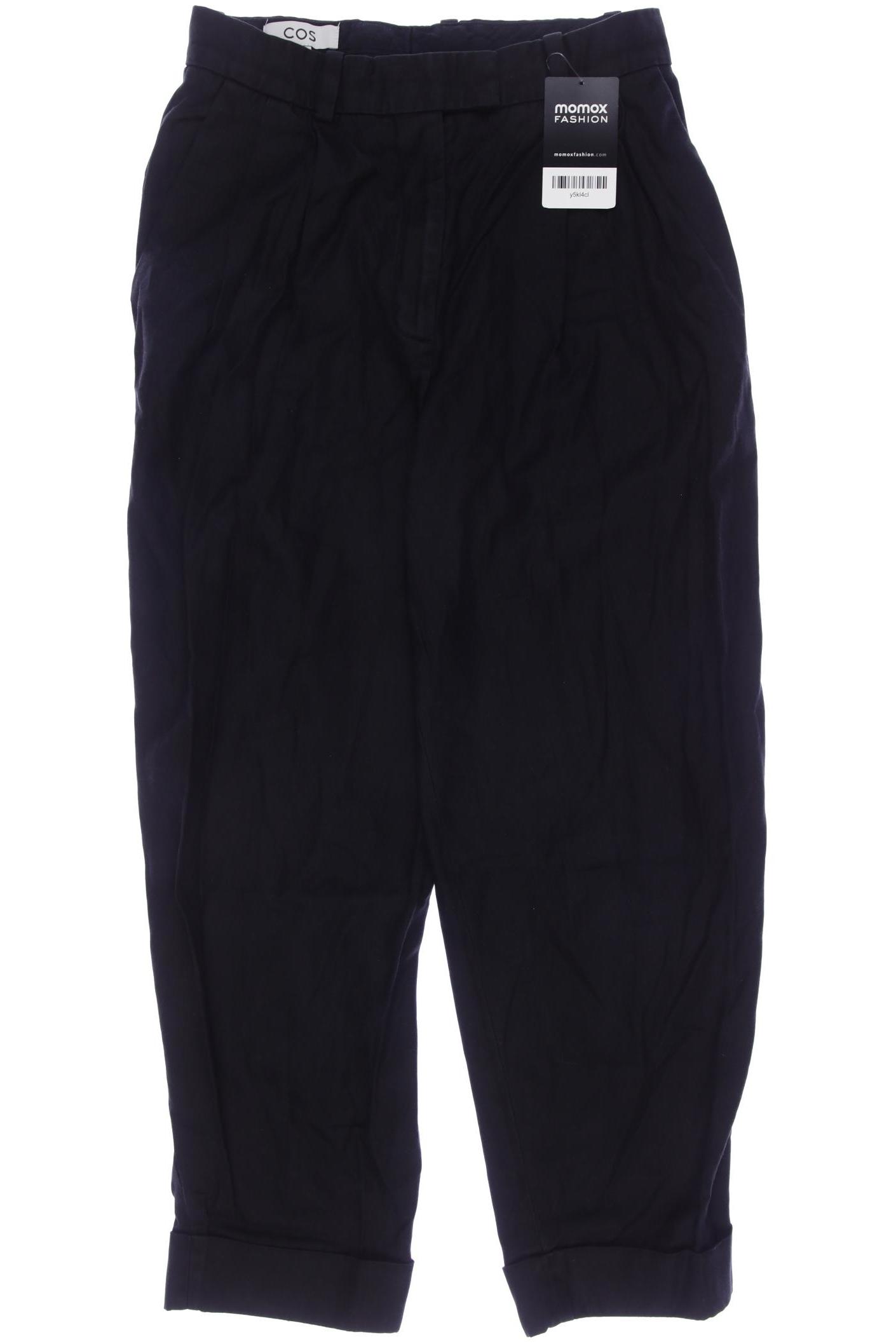 

COS Damen Stoffhose, schwarz, Gr. 34