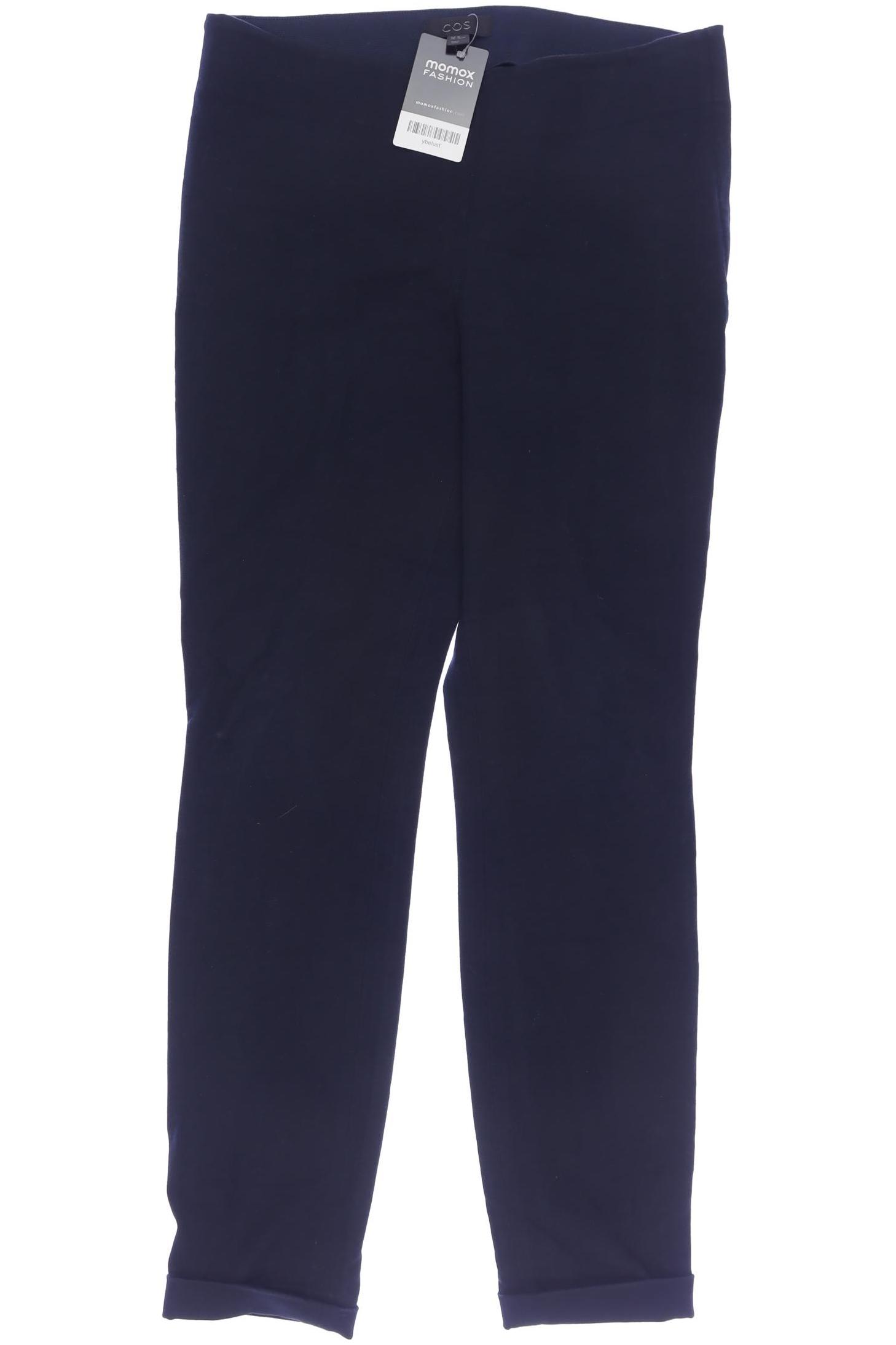

COS Damen Stoffhose, marineblau, Gr. 38
