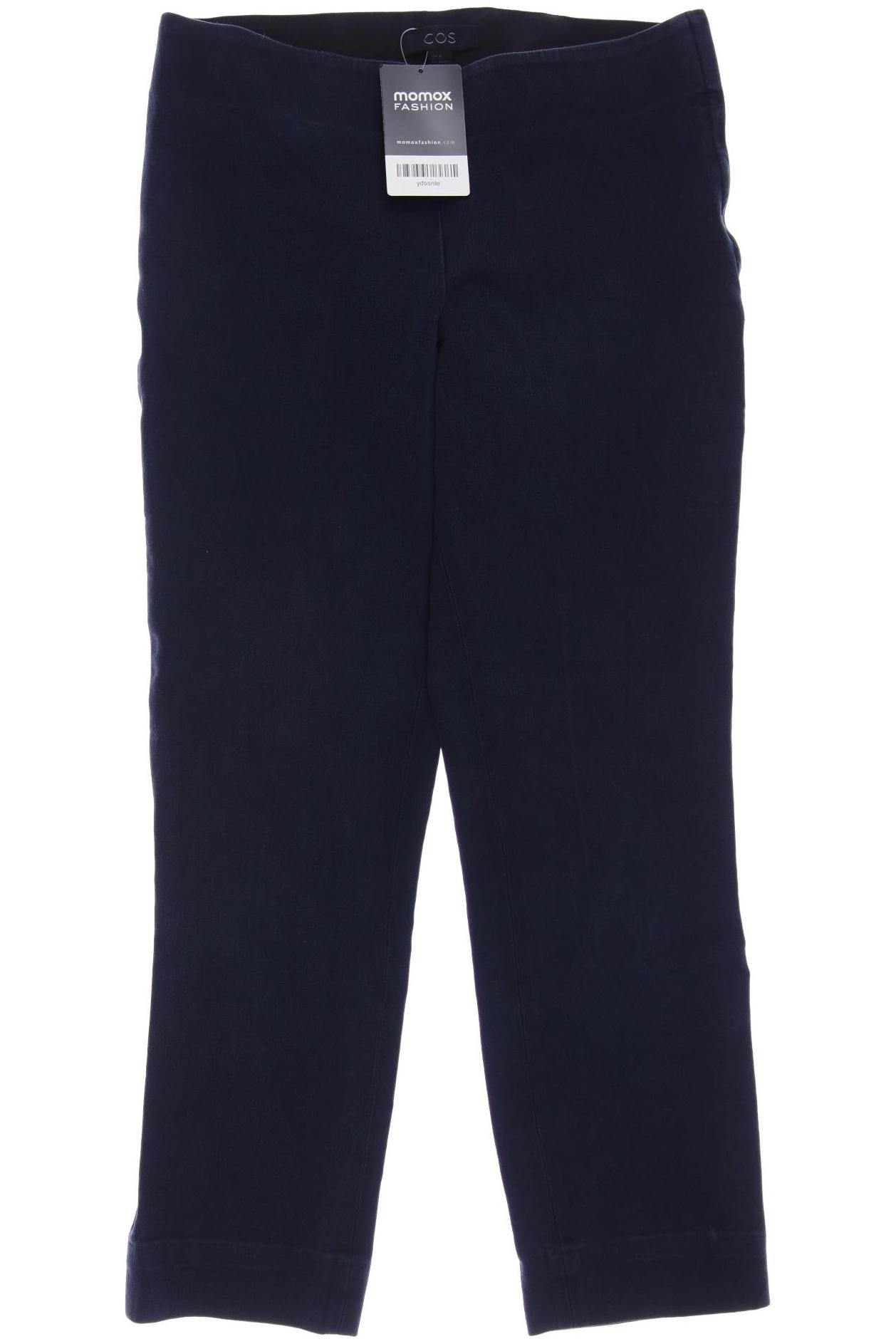 

COS Damen Stoffhose, marineblau, Gr. 36