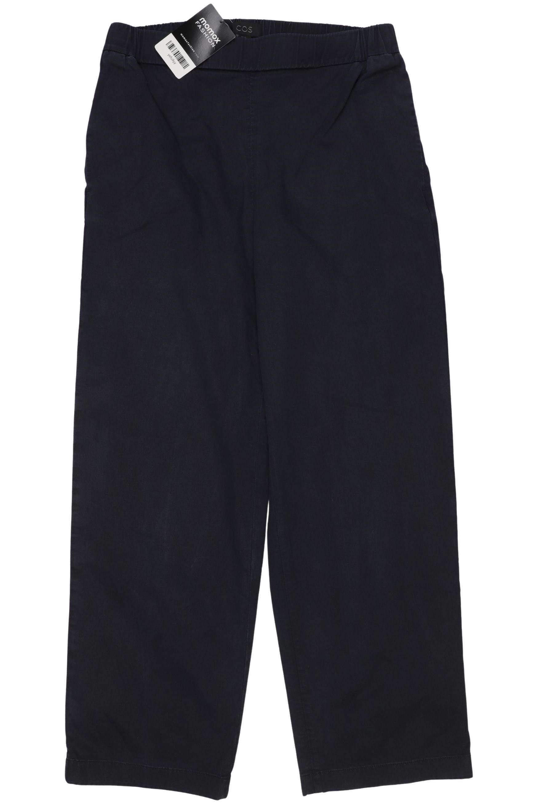 

COS Damen Stoffhose, marineblau, Gr. 34