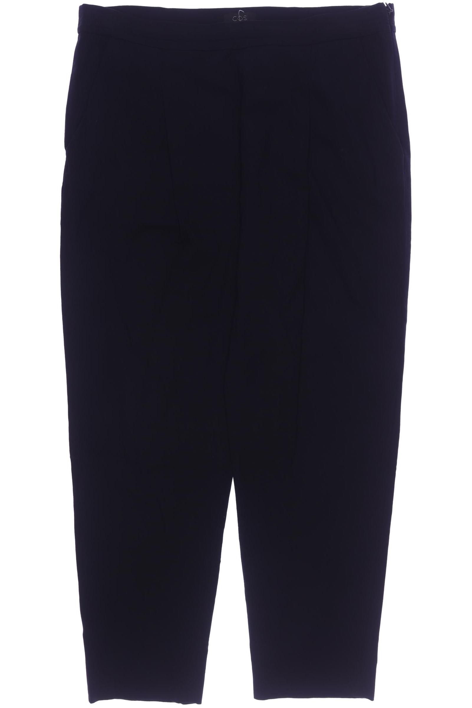 

COS Damen Stoffhose, marineblau, Gr. 40