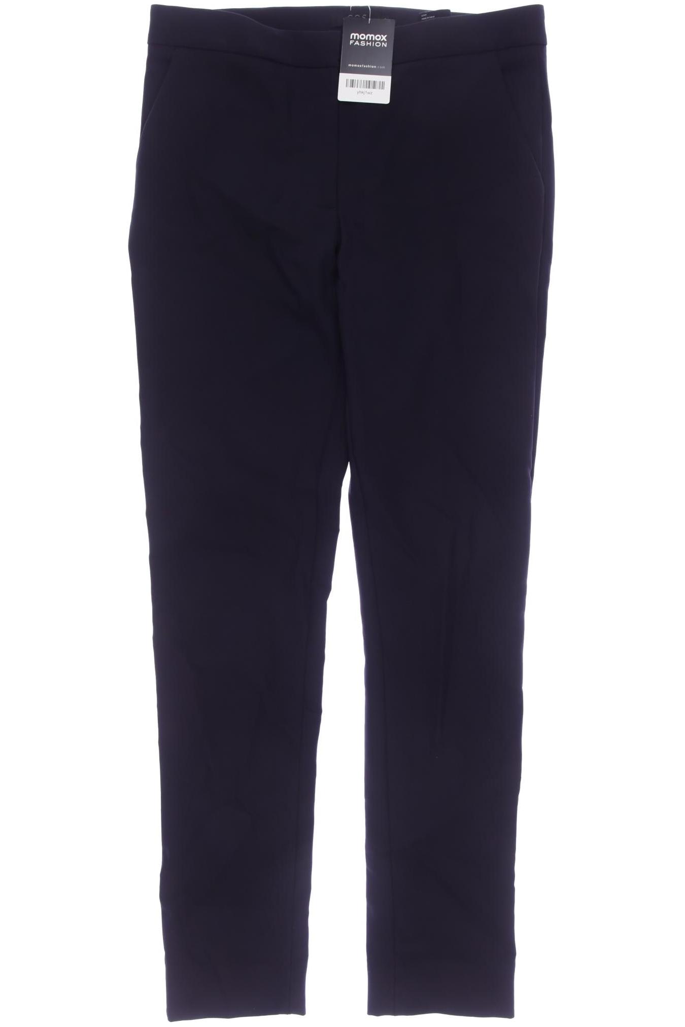 

COS Damen Stoffhose, marineblau, Gr. 36