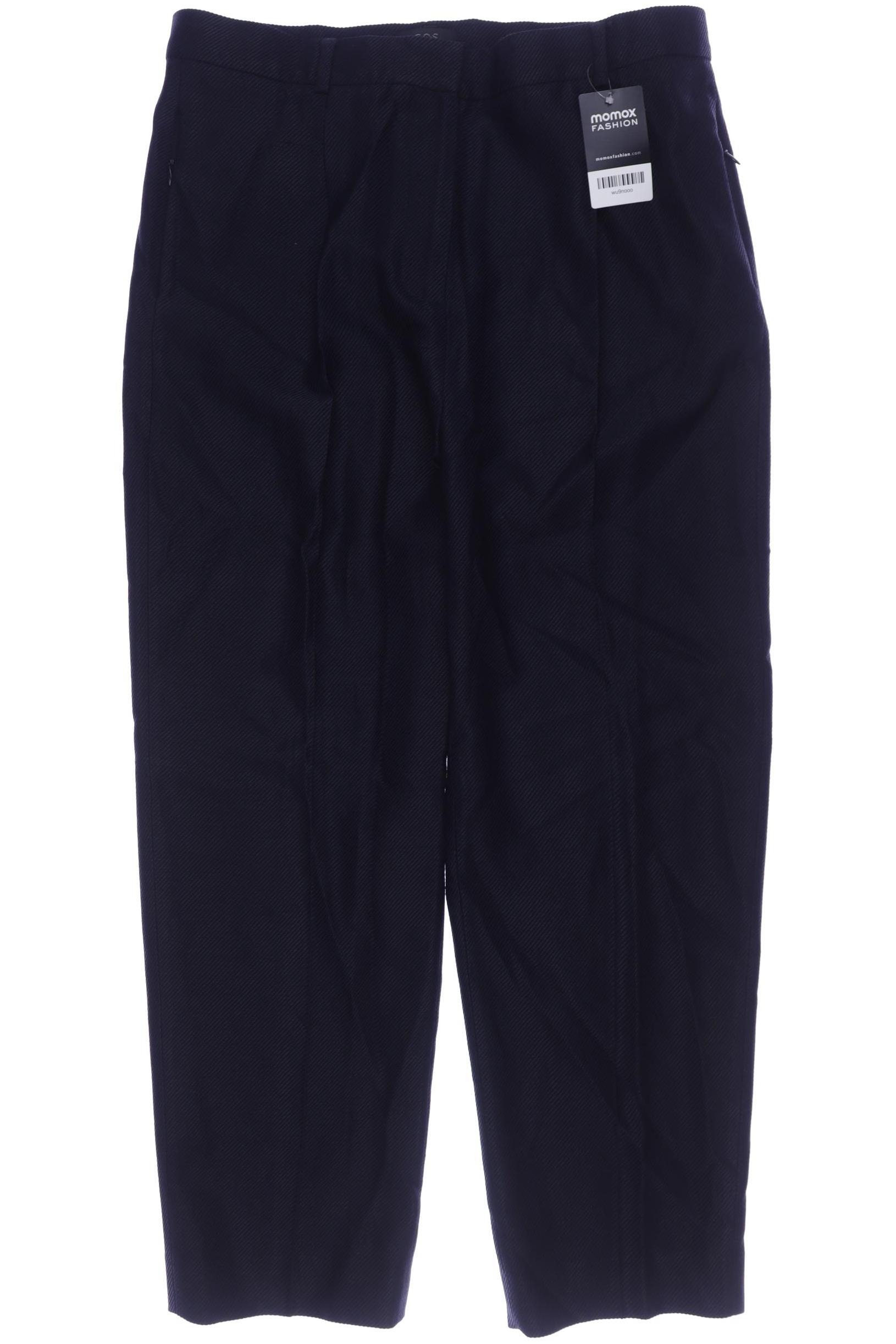 

COS Damen Stoffhose, marineblau, Gr. 42