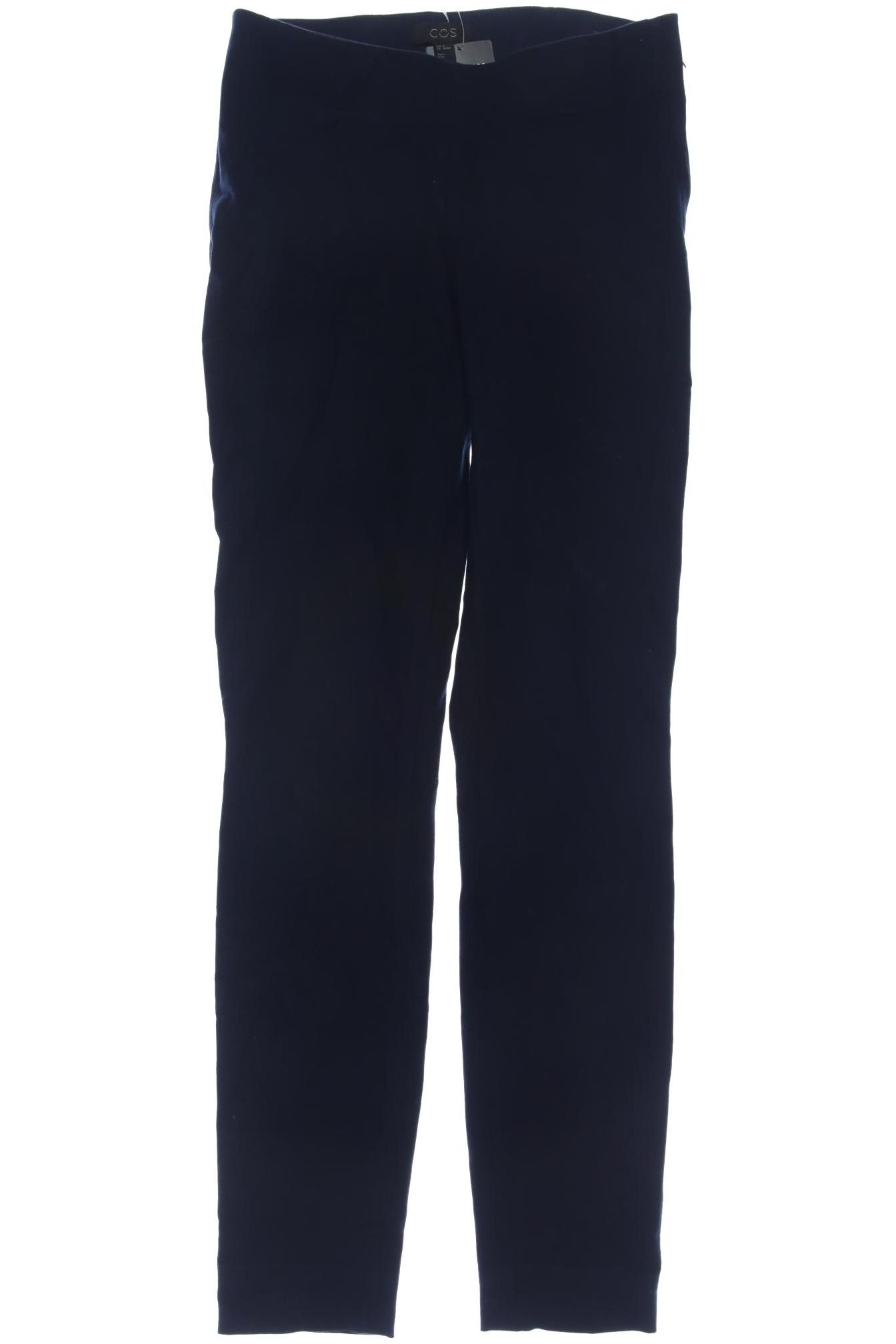 

COS Damen Stoffhose, marineblau, Gr. 34