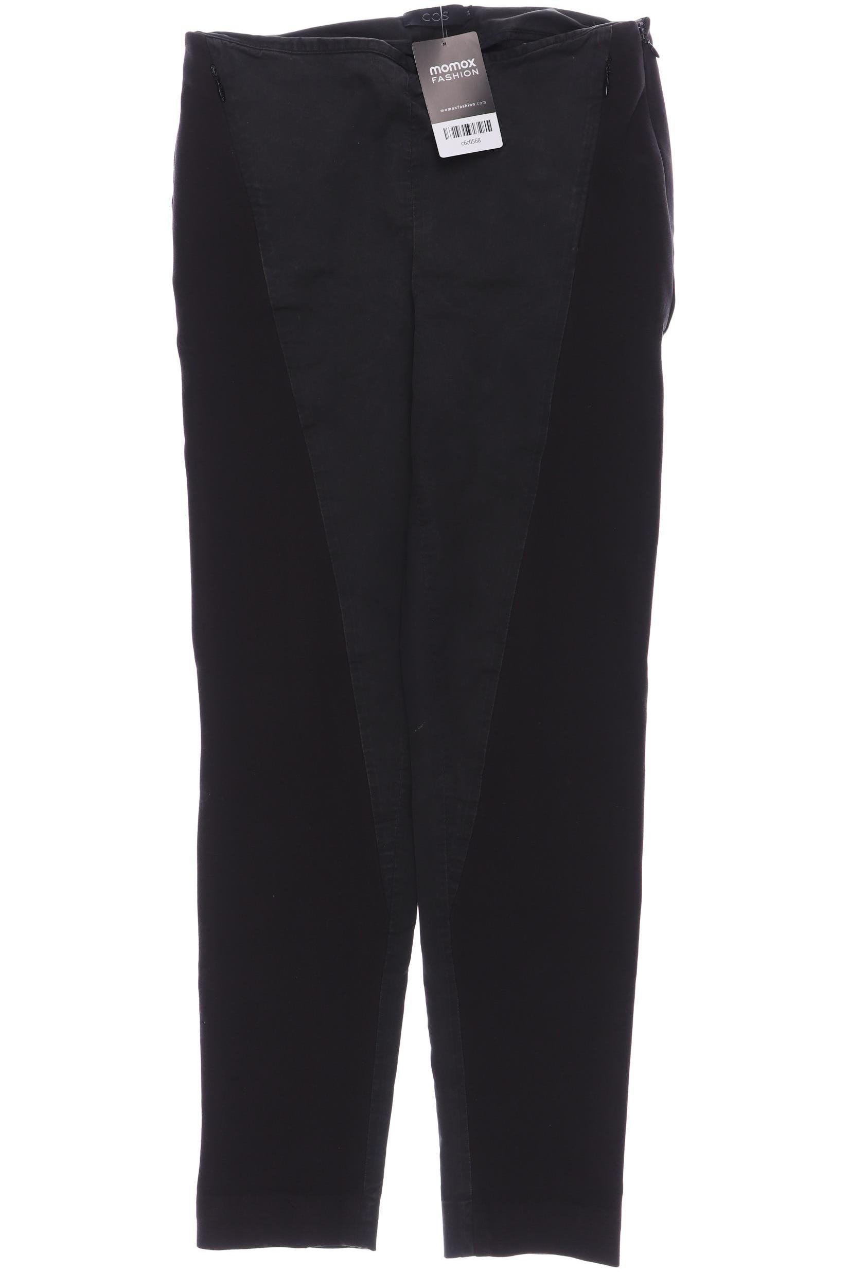 

COS Damen Stoffhose, schwarz, Gr. 34