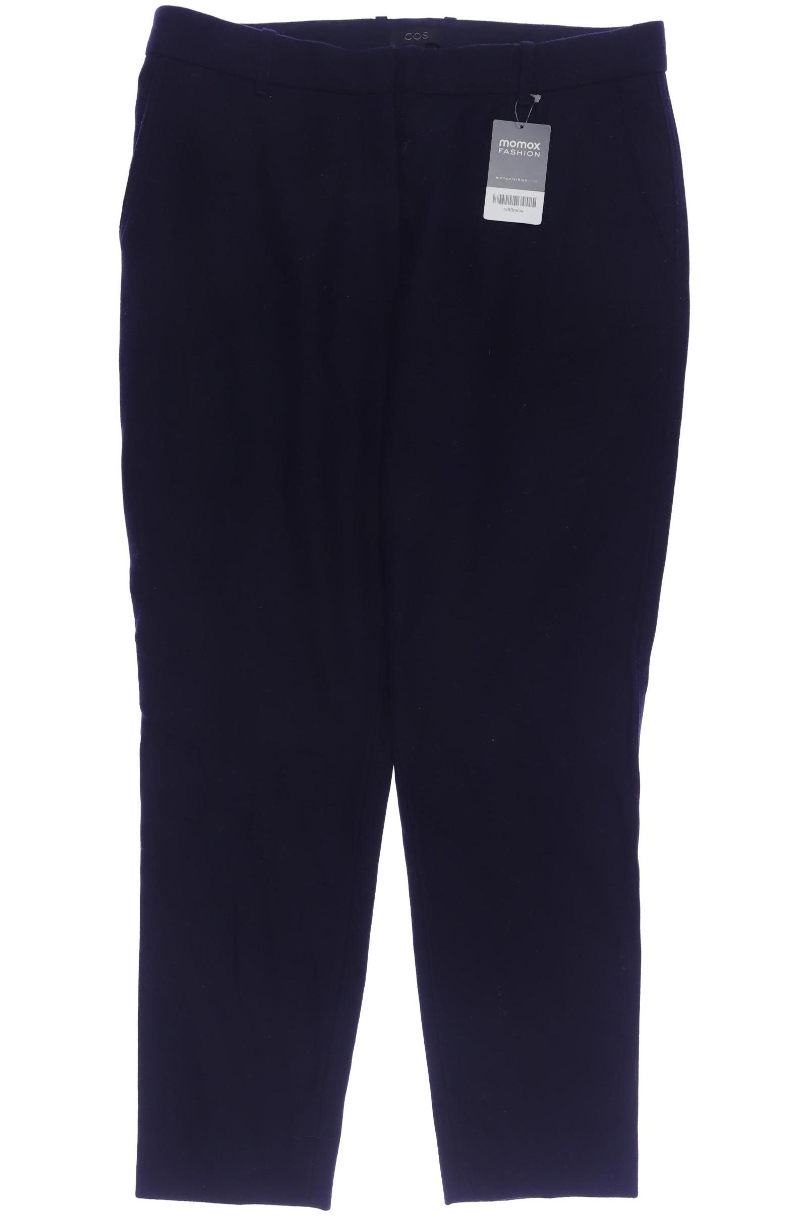 

COS Damen Stoffhose, marineblau, Gr. 44