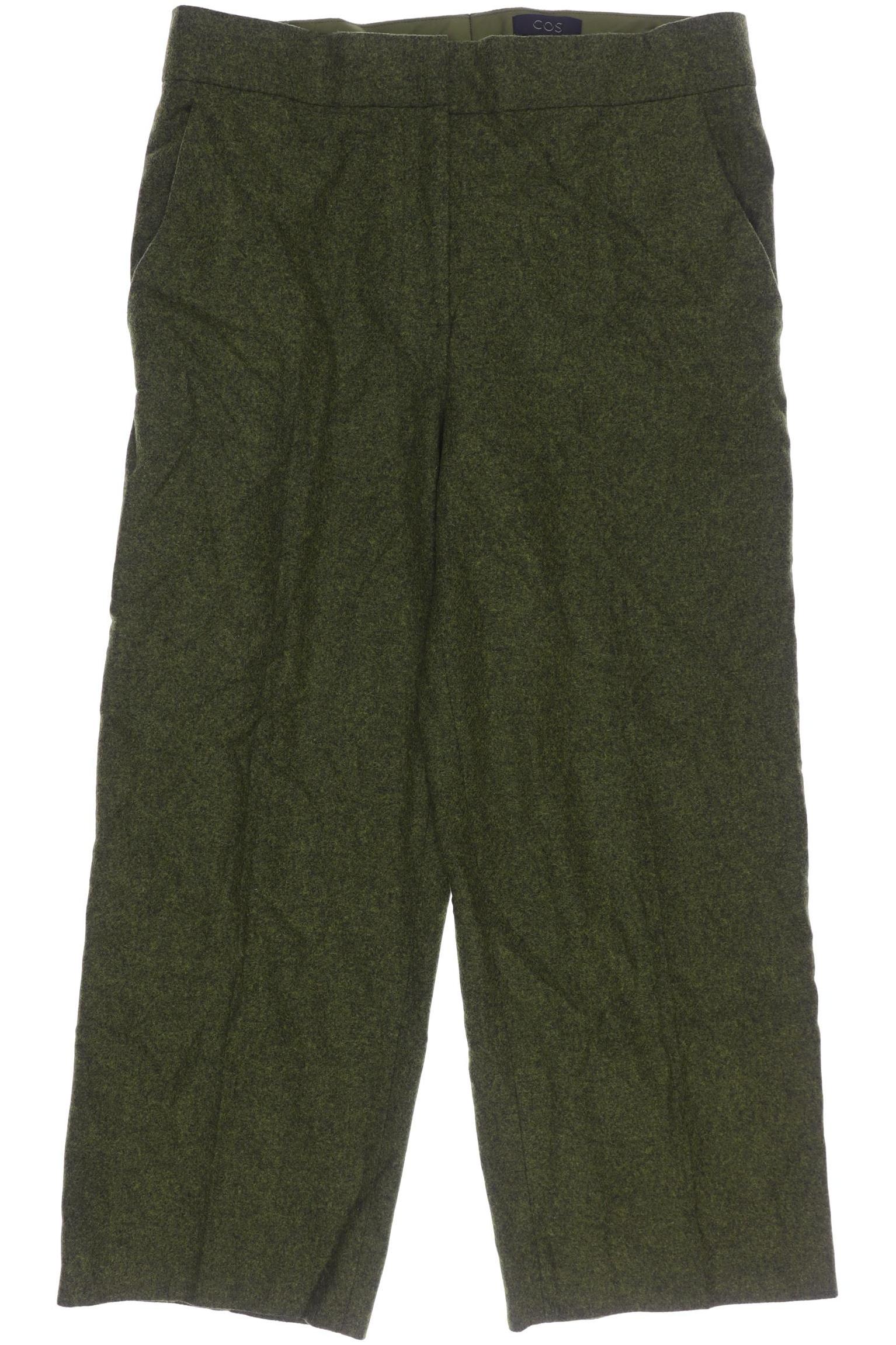 

COS Damen Stoffhose, grün, Gr. 38