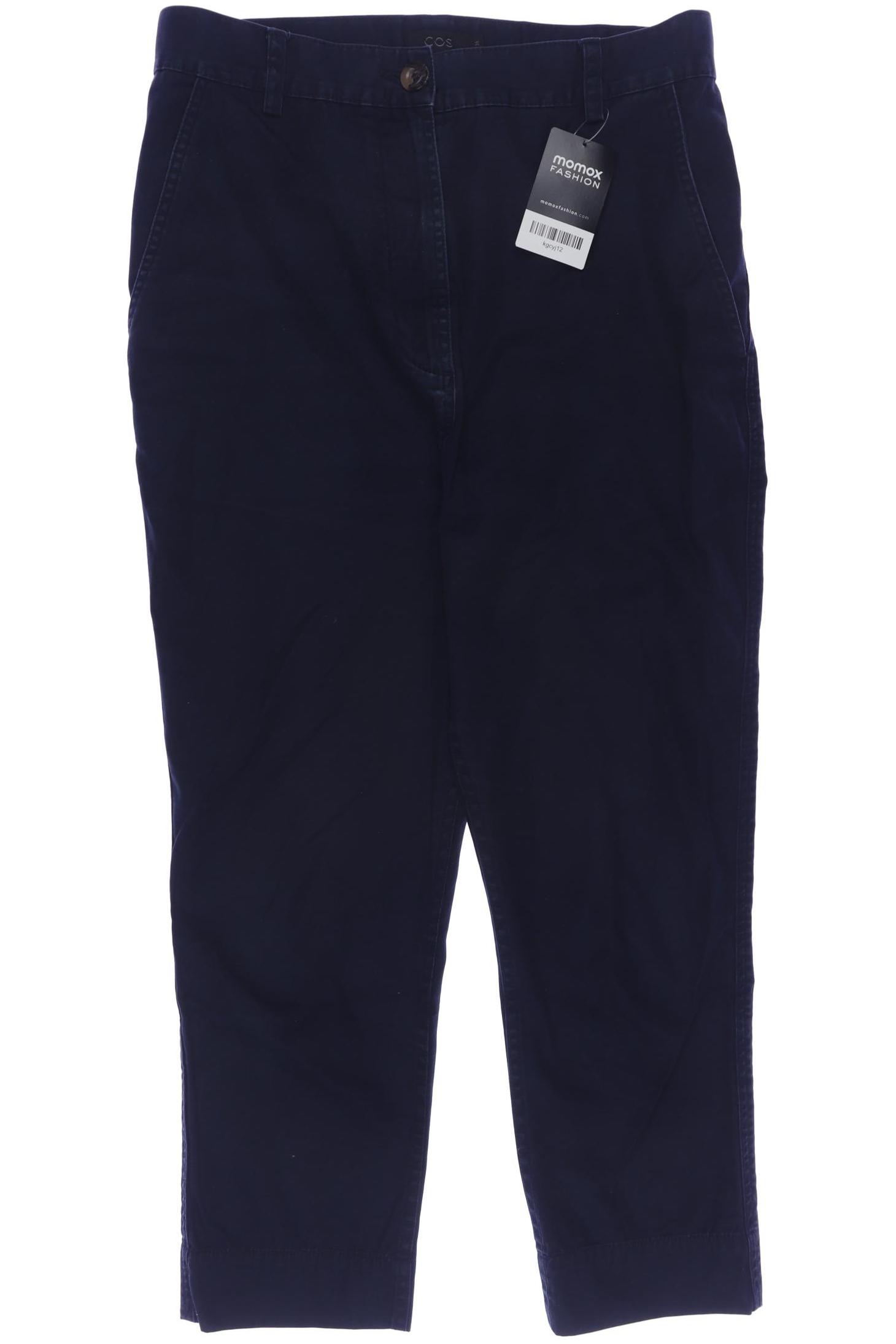 

COS Damen Stoffhose, türkis, Gr. 36