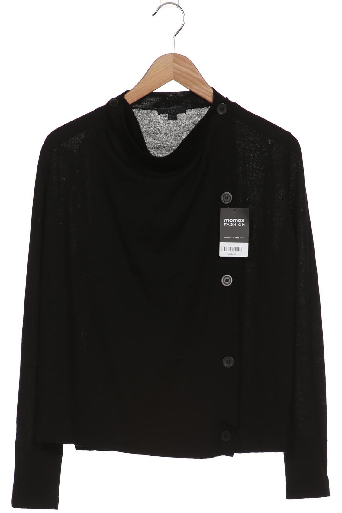 

COS Damen Strickjacke, schwarz, Gr. 36