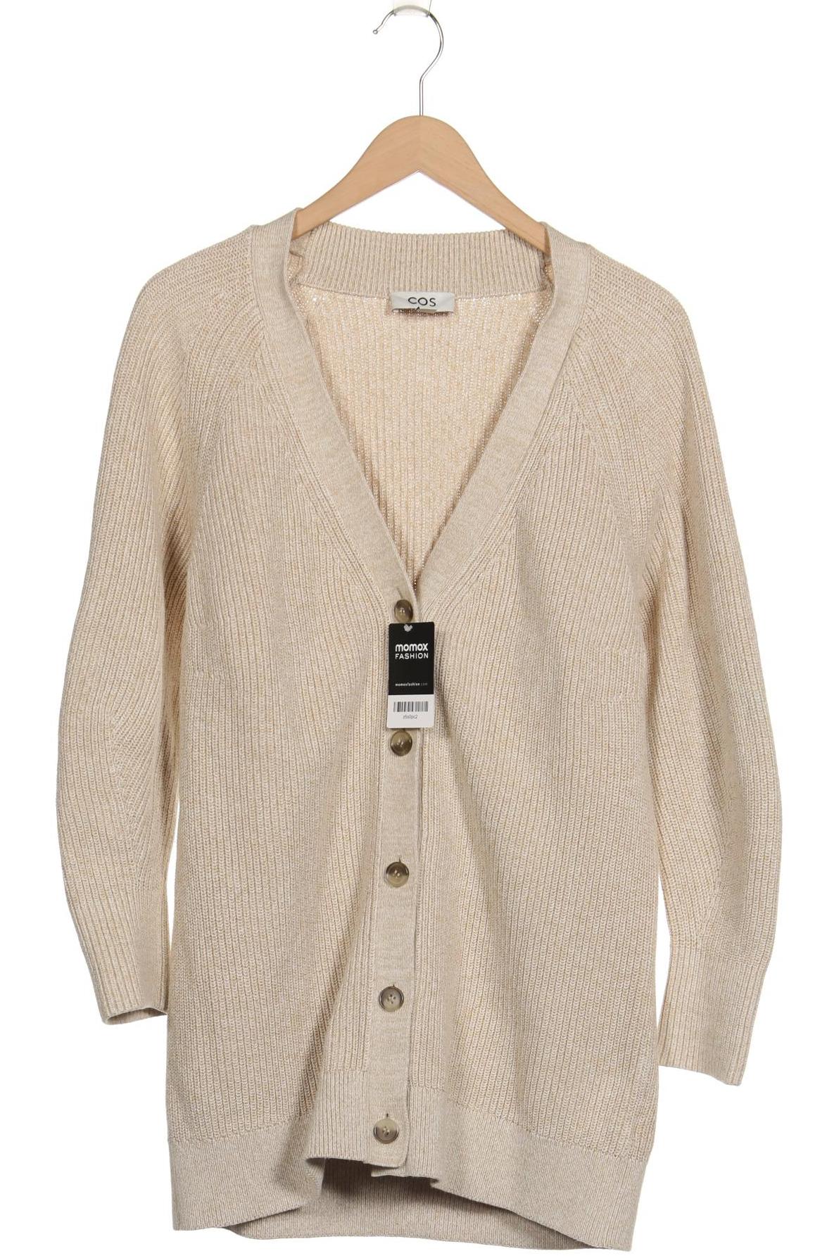 

COS Damen Strickjacke, cremeweiß, Gr. 36