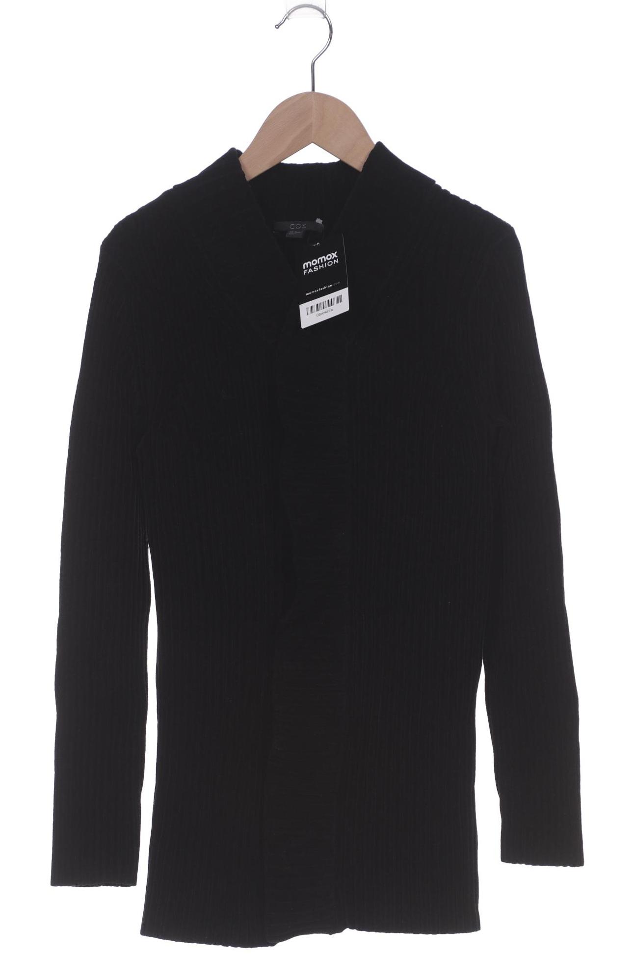 

COS Damen Strickjacke, schwarz, Gr. 34