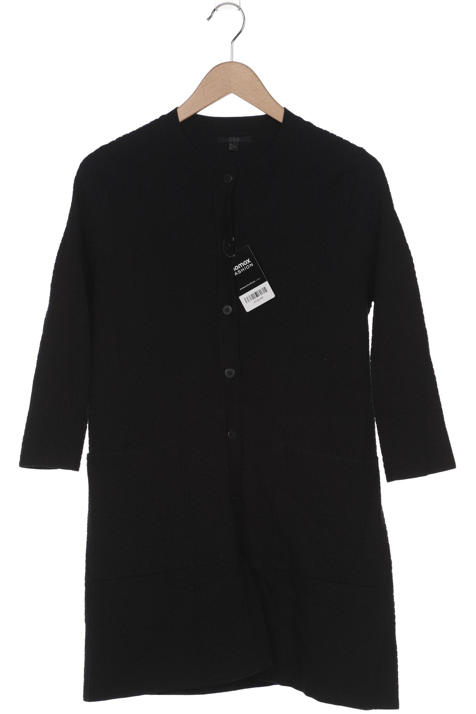 

COS Damen Strickjacke, schwarz, Gr. 36