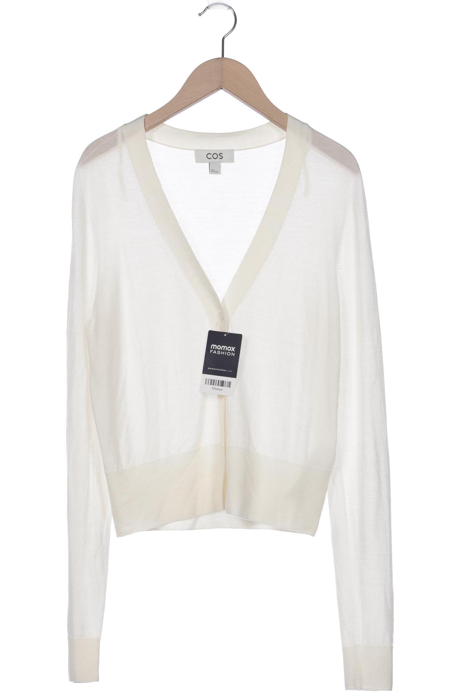 

COS Damen Strickjacke, cremeweiß