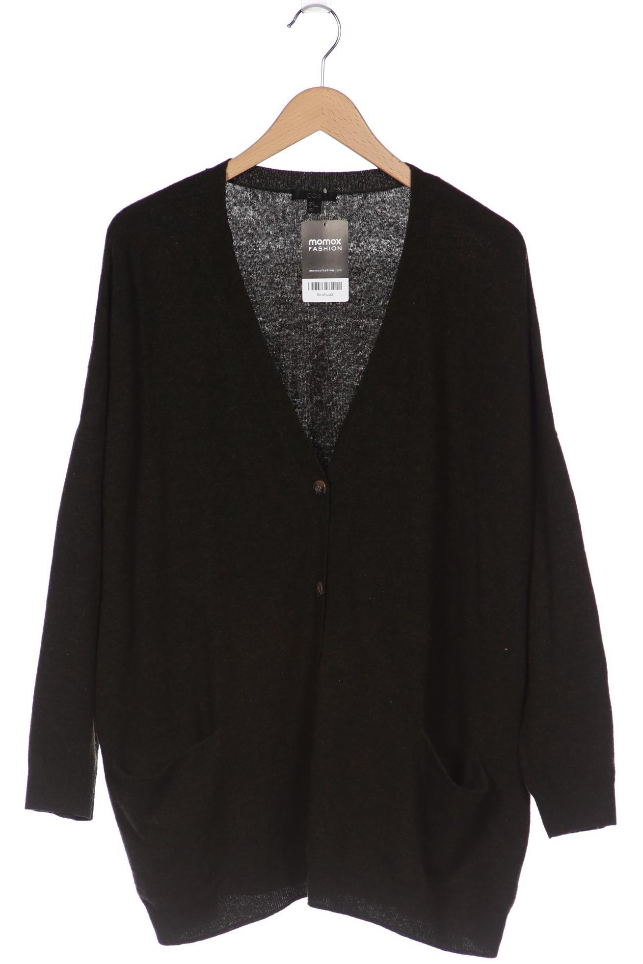 

COS Damen Strickjacke, grün, Gr. 38