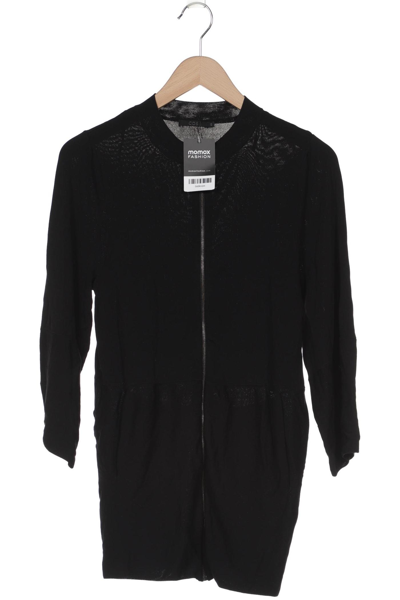 

COS Damen Strickjacke, schwarz, Gr. 34