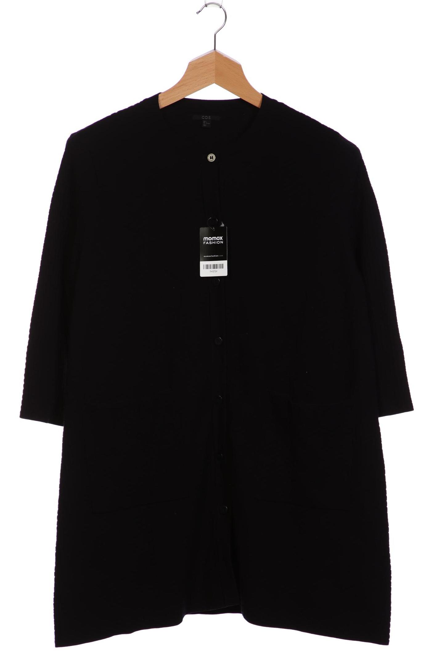 

COS Damen Strickjacke, schwarz, Gr. 42