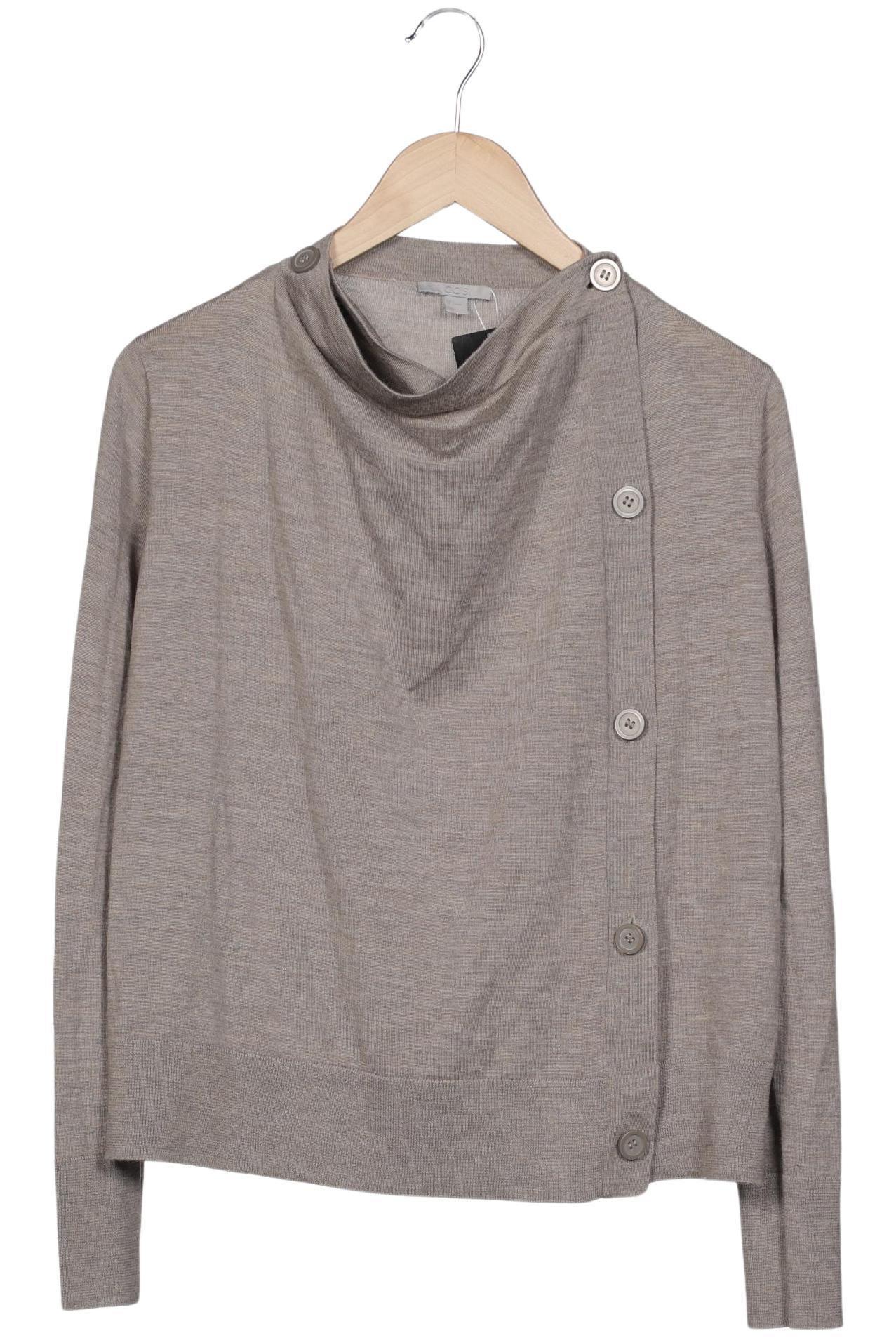 

COS Damen Strickjacke, beige, Gr. 36