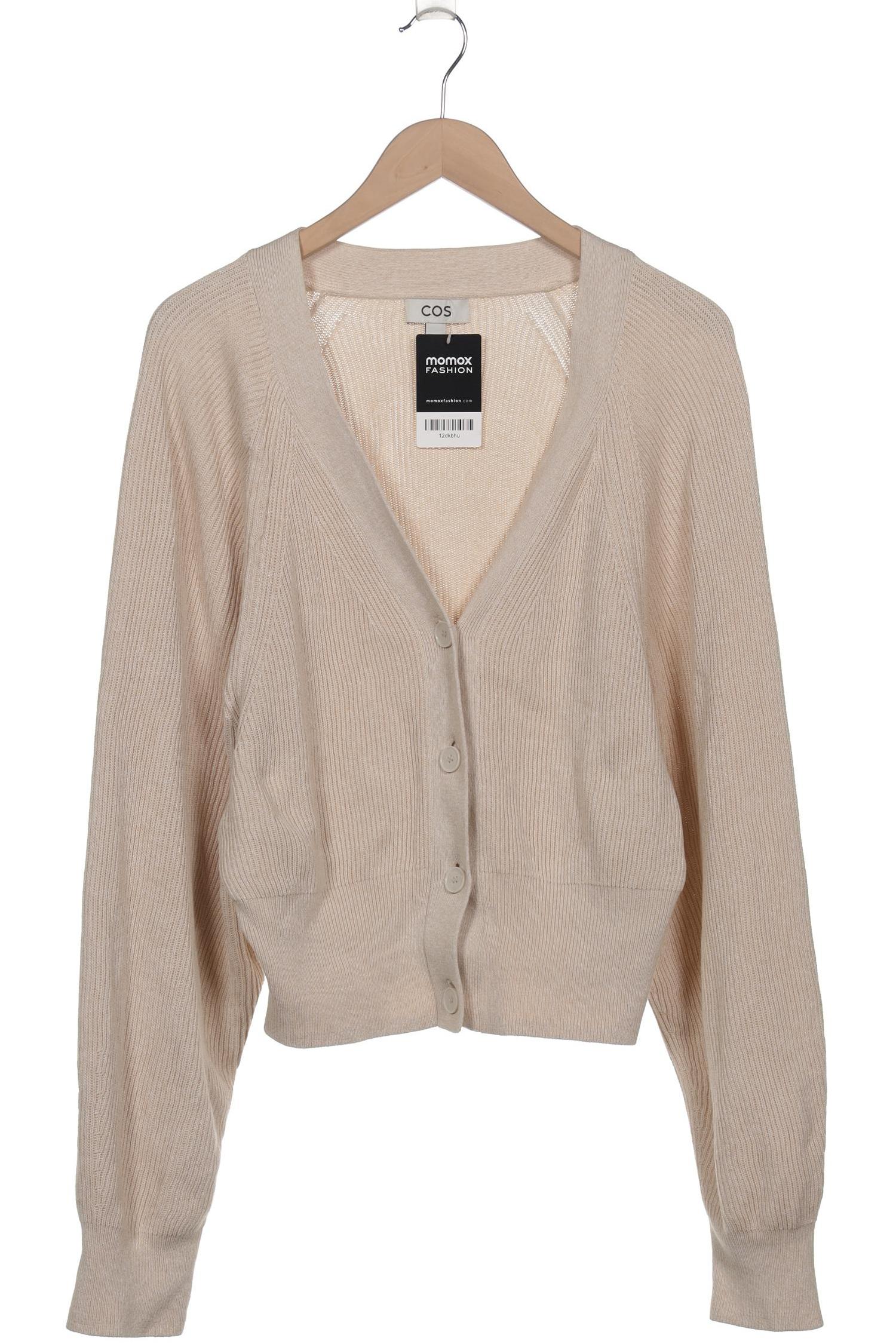 

COS Damen Strickjacke, beige, Gr. 38