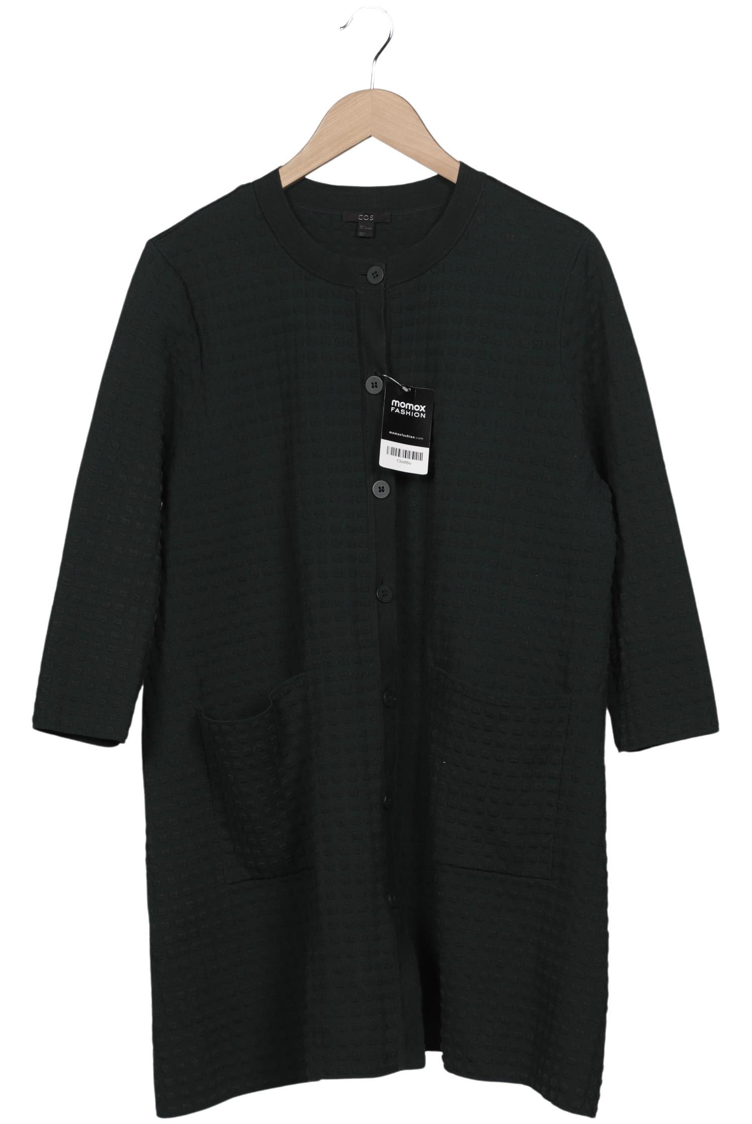 

COS Damen Strickjacke, grün, Gr. 42