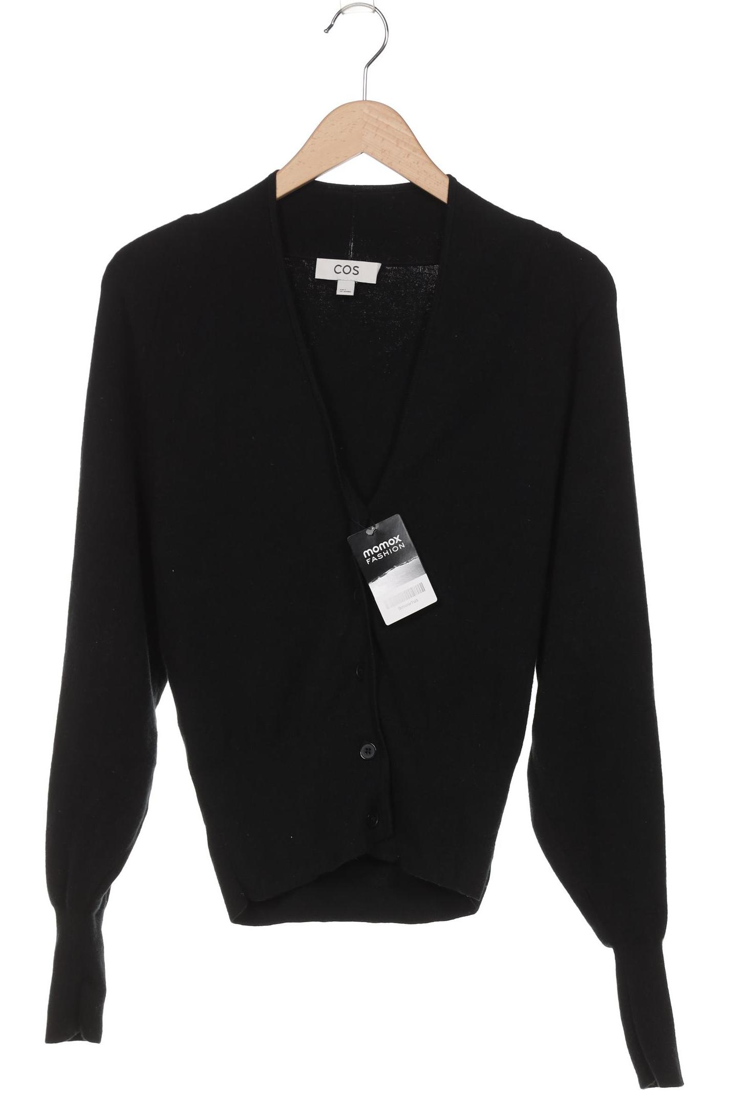 

COS Damen Strickjacke, schwarz, Gr. 36