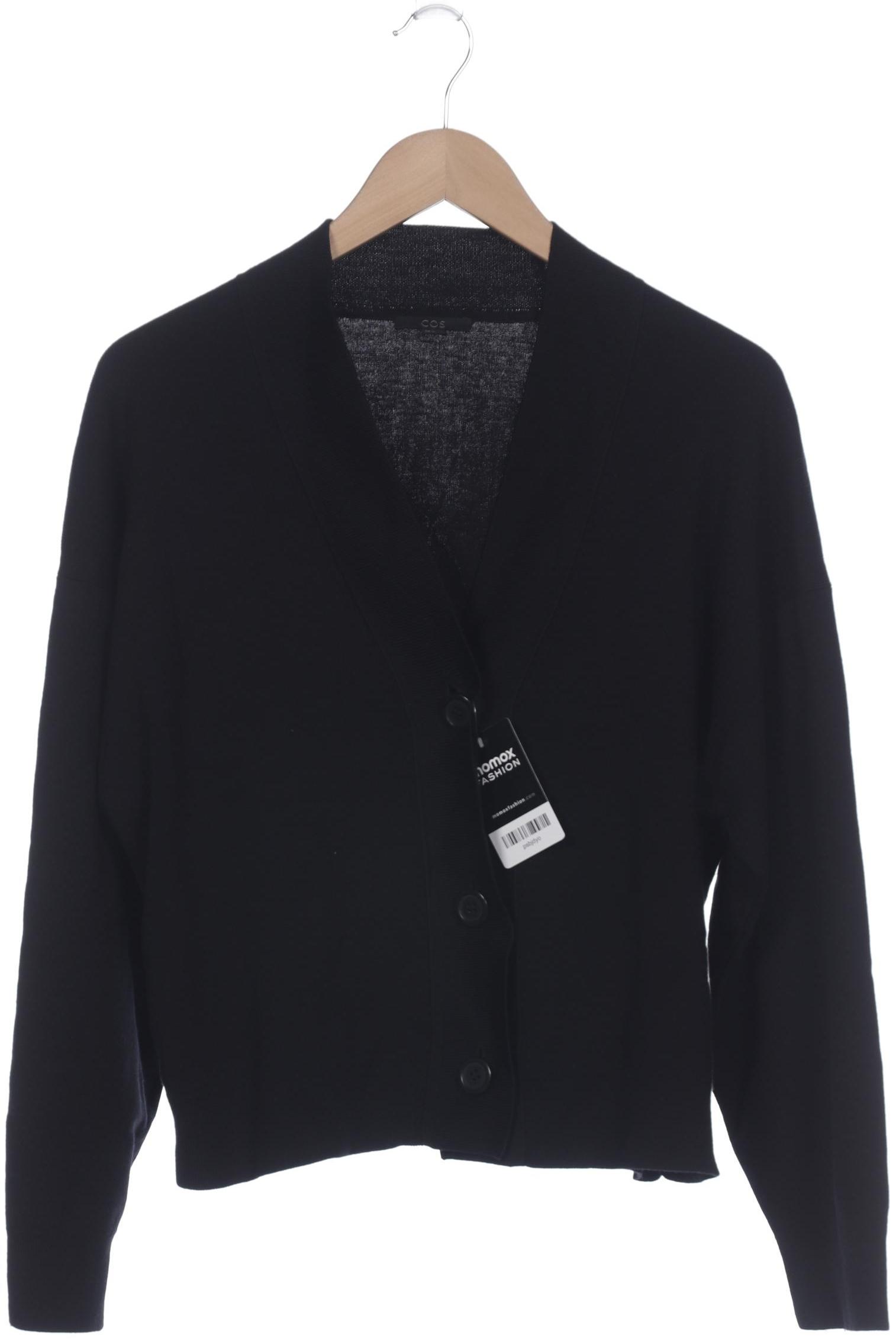 

COS Damen Strickjacke, schwarz, Gr. 34