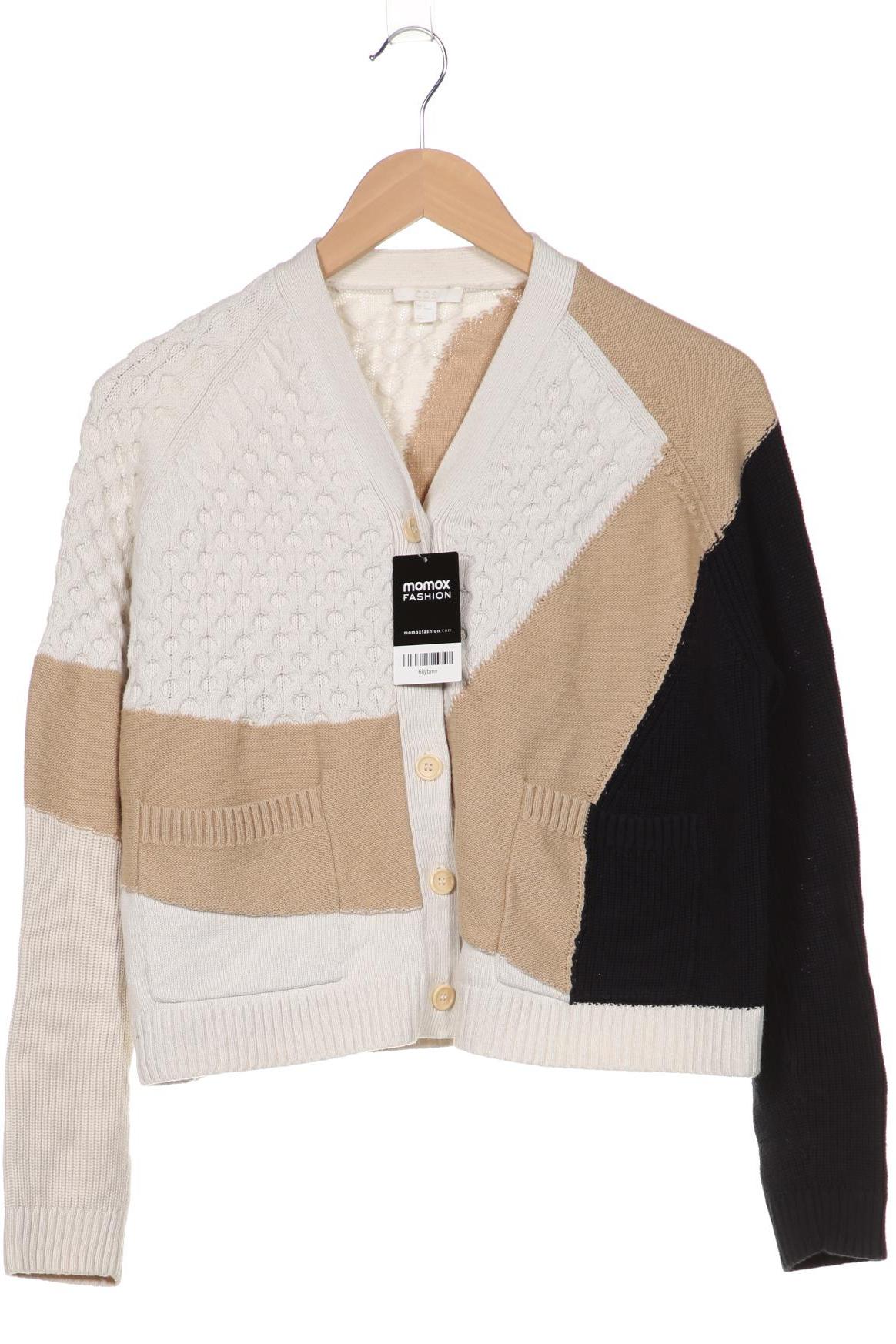 

COS Damen Strickjacke, beige, Gr. 38