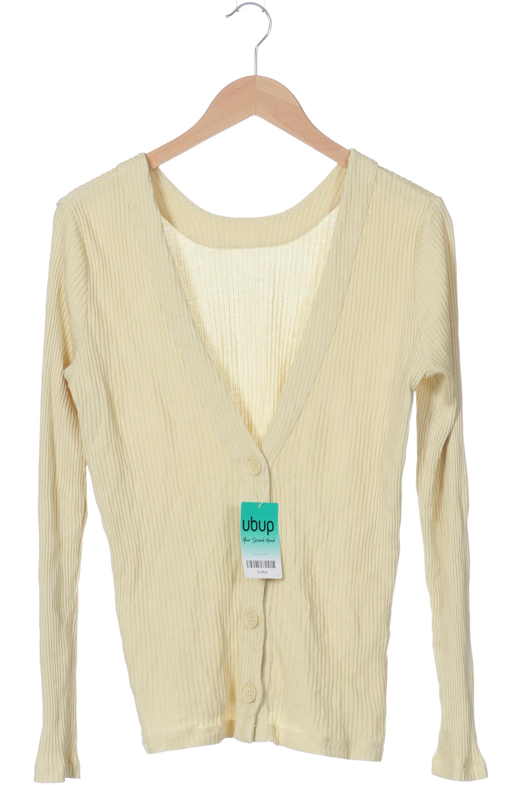 

COS Damen Strickjacke, gelb, Gr. 38