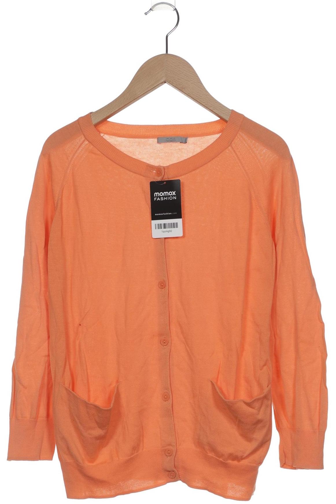 

COS Damen Strickjacke, orange, Gr. 38