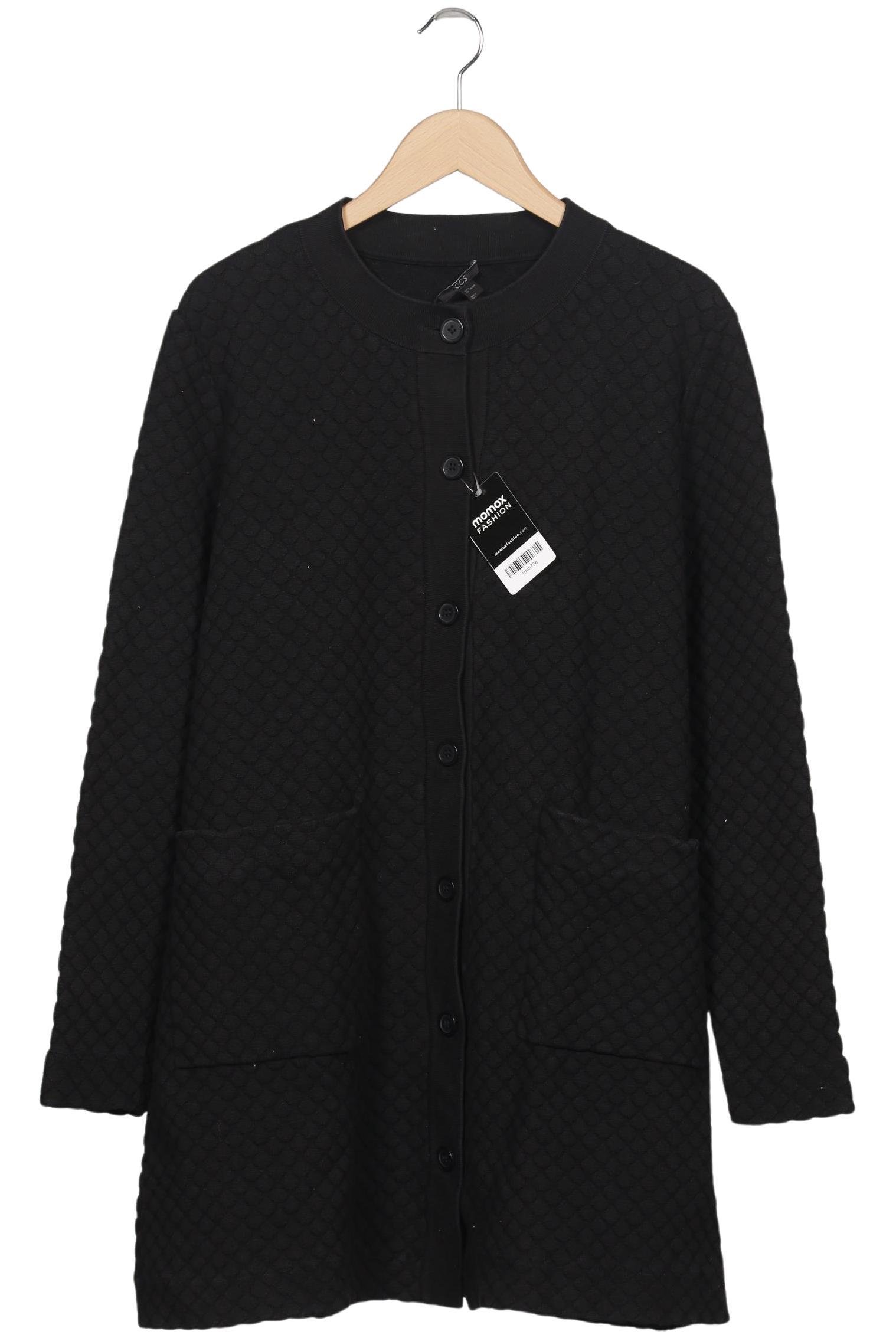 

COS Damen Strickjacke, schwarz, Gr. 42