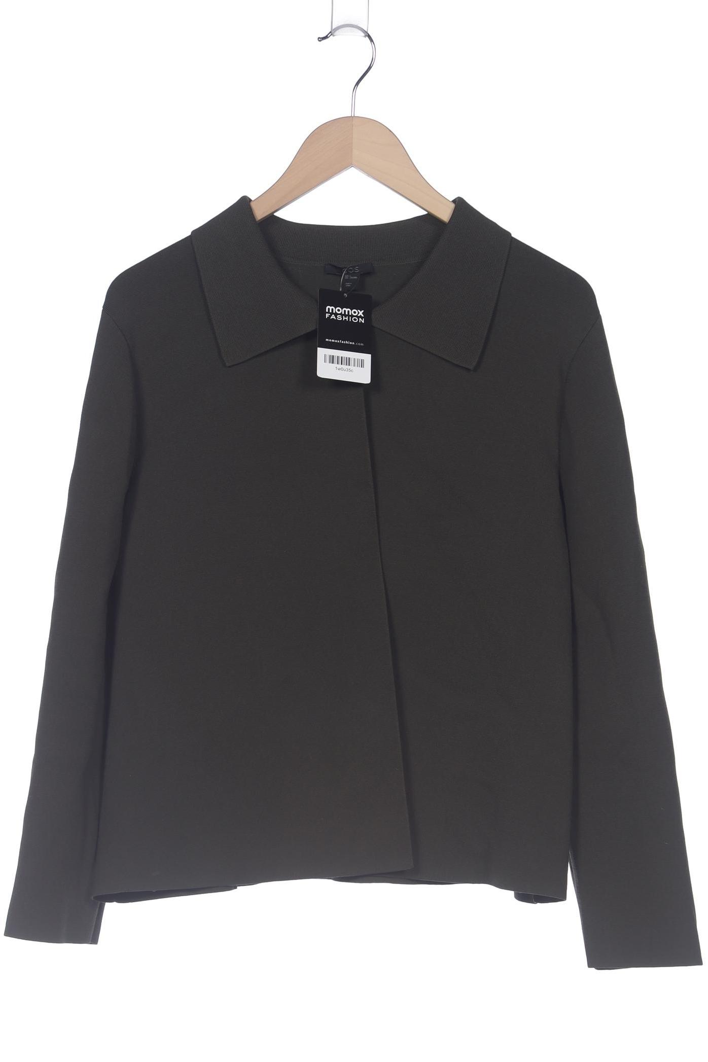 

COS Damen Strickjacke, grün, Gr. 42