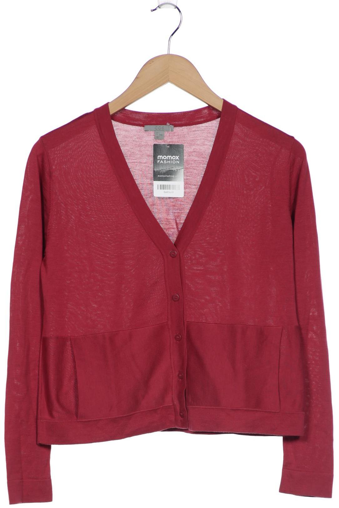 

COS Damen Strickjacke, pink, Gr. 36