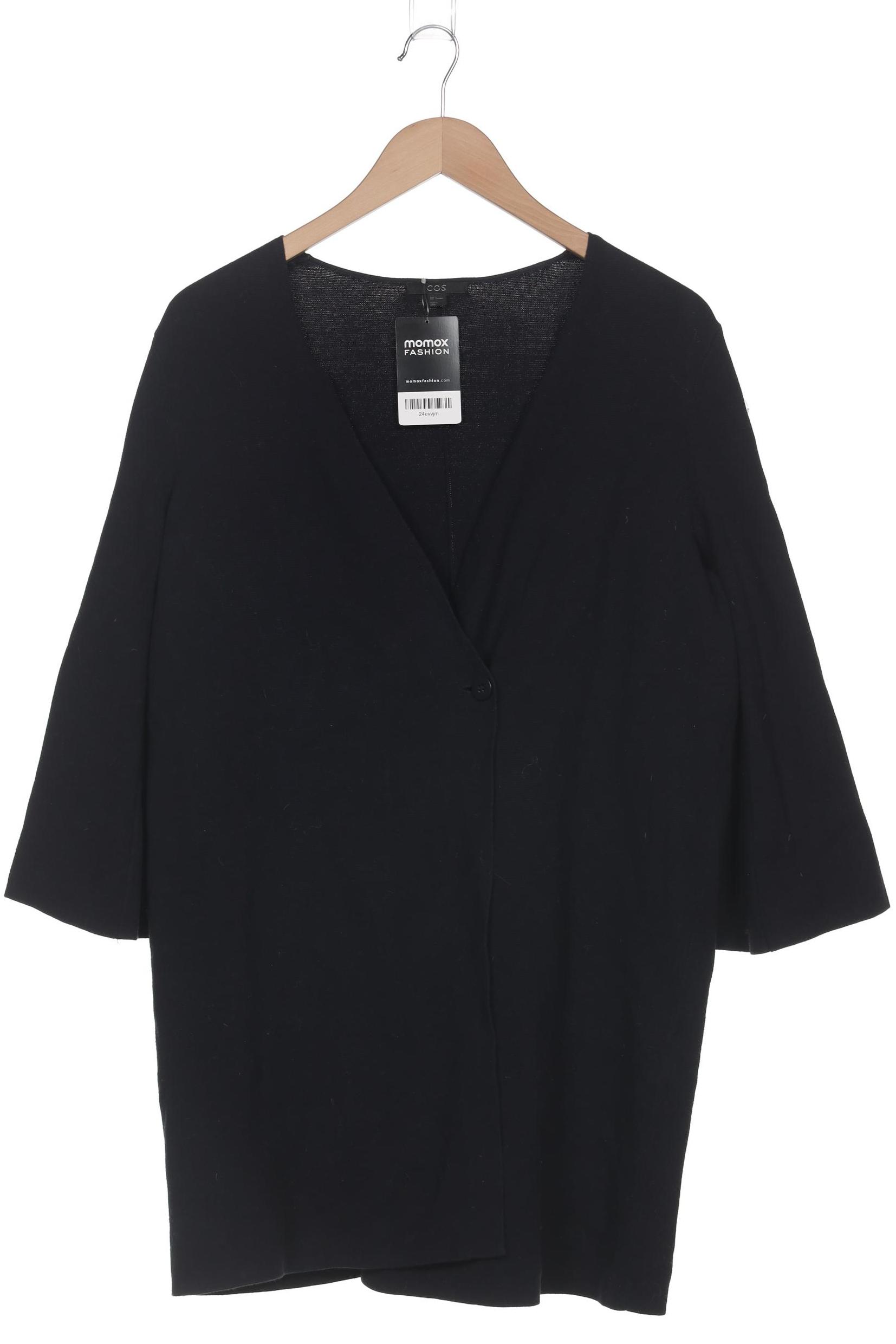 

COS Damen Strickjacke, marineblau, Gr. 36