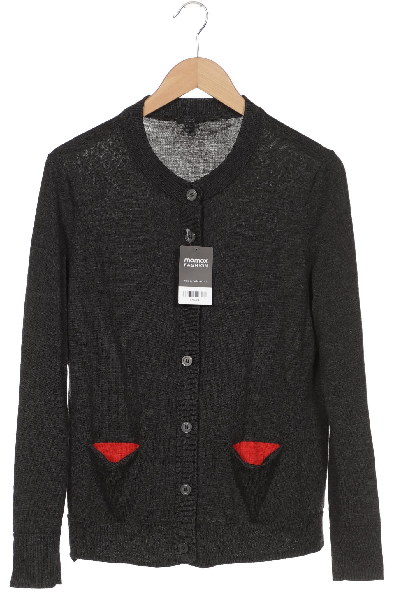 

COS Damen Strickjacke, grau, Gr. 38