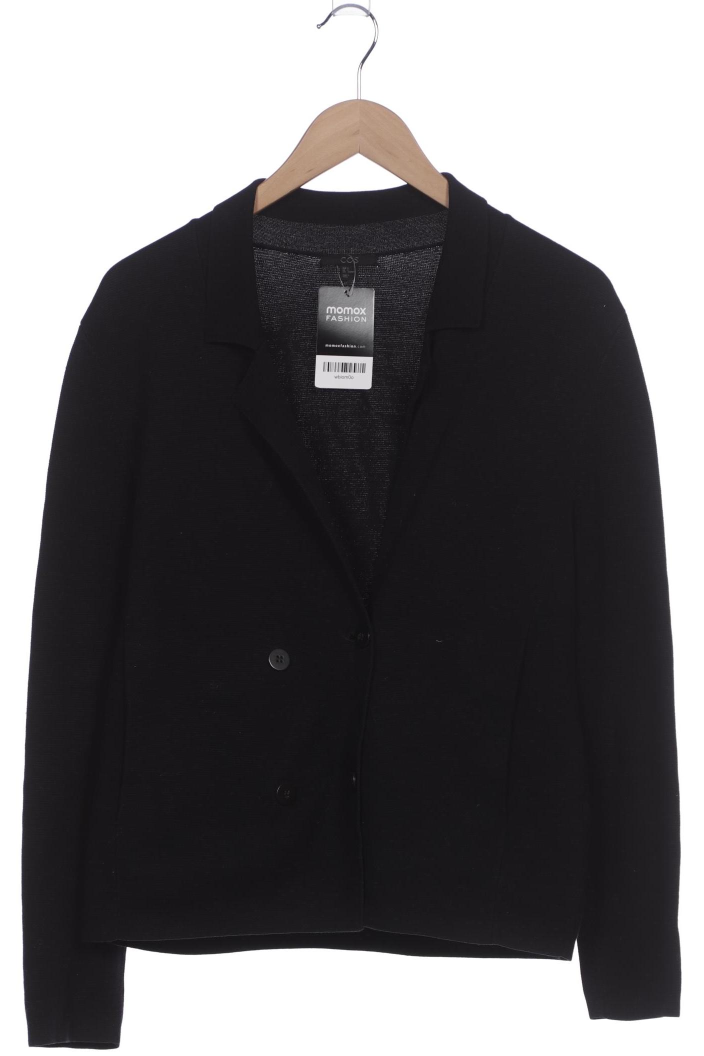 

COS Damen Strickjacke, marineblau, Gr. 36