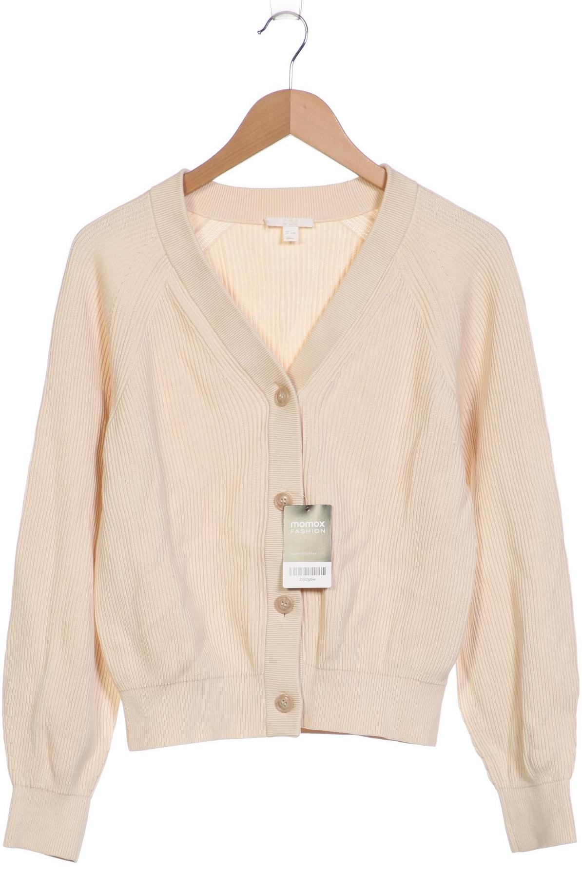 

COS Damen Strickjacke, beige, Gr. 36