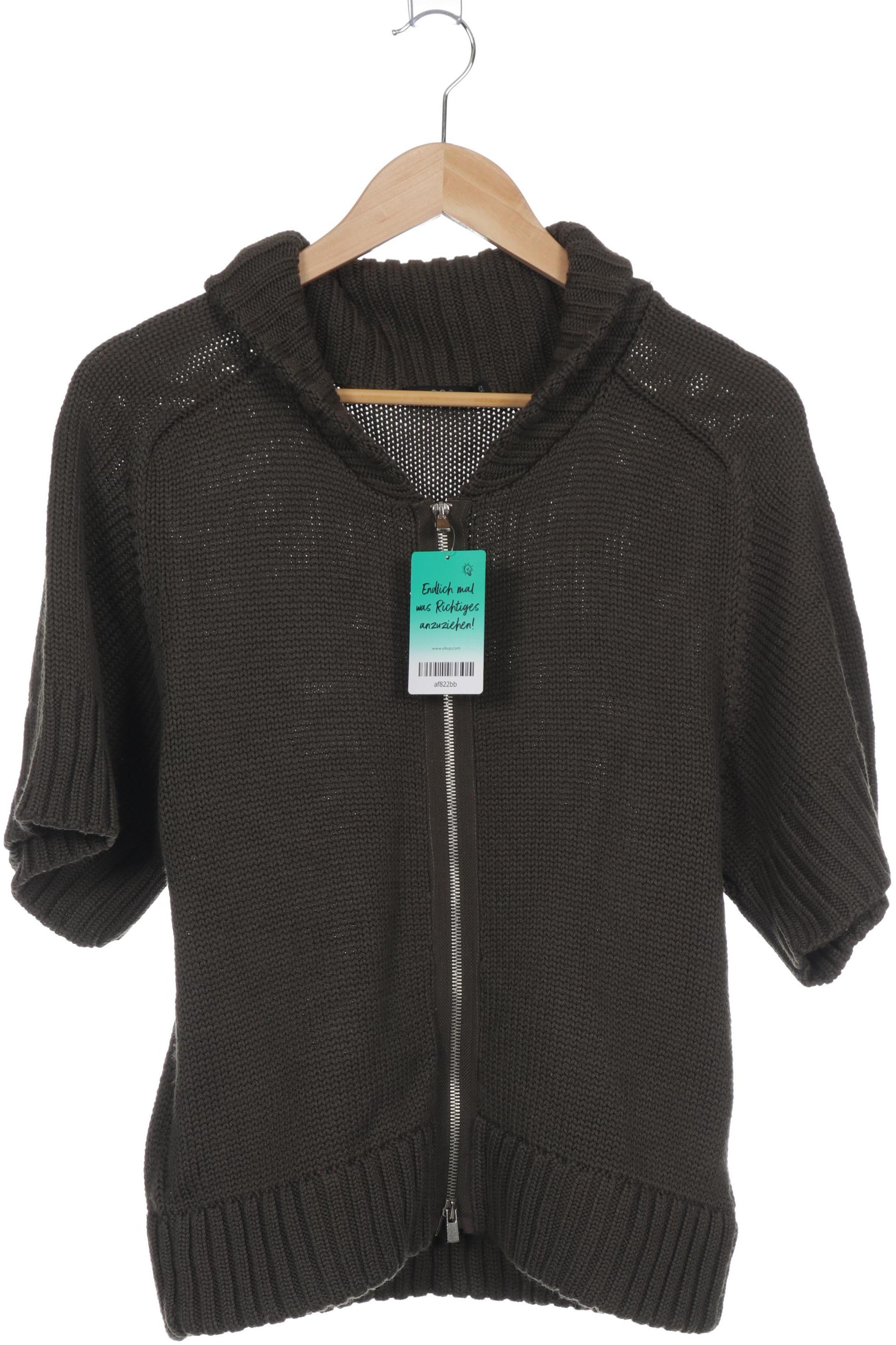 

COS Damen Strickjacke, grün, Gr. 34