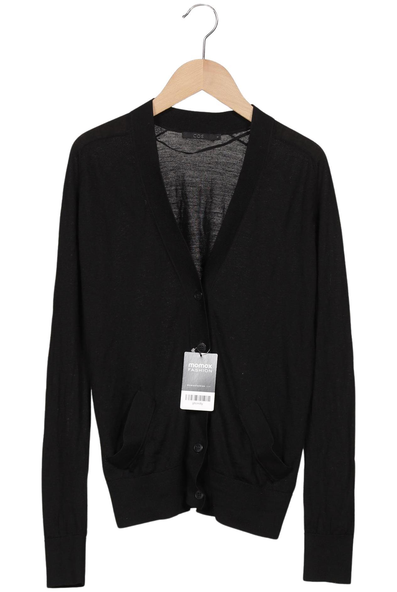 

COS Damen Strickjacke, schwarz, Gr. 36