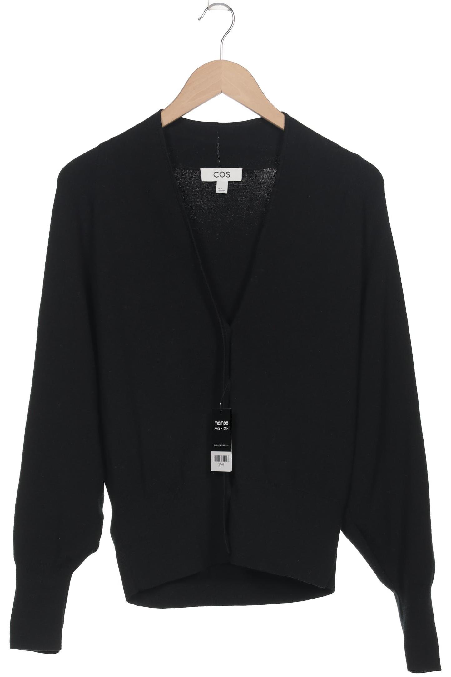 

COS Damen Strickjacke, schwarz, Gr. 38
