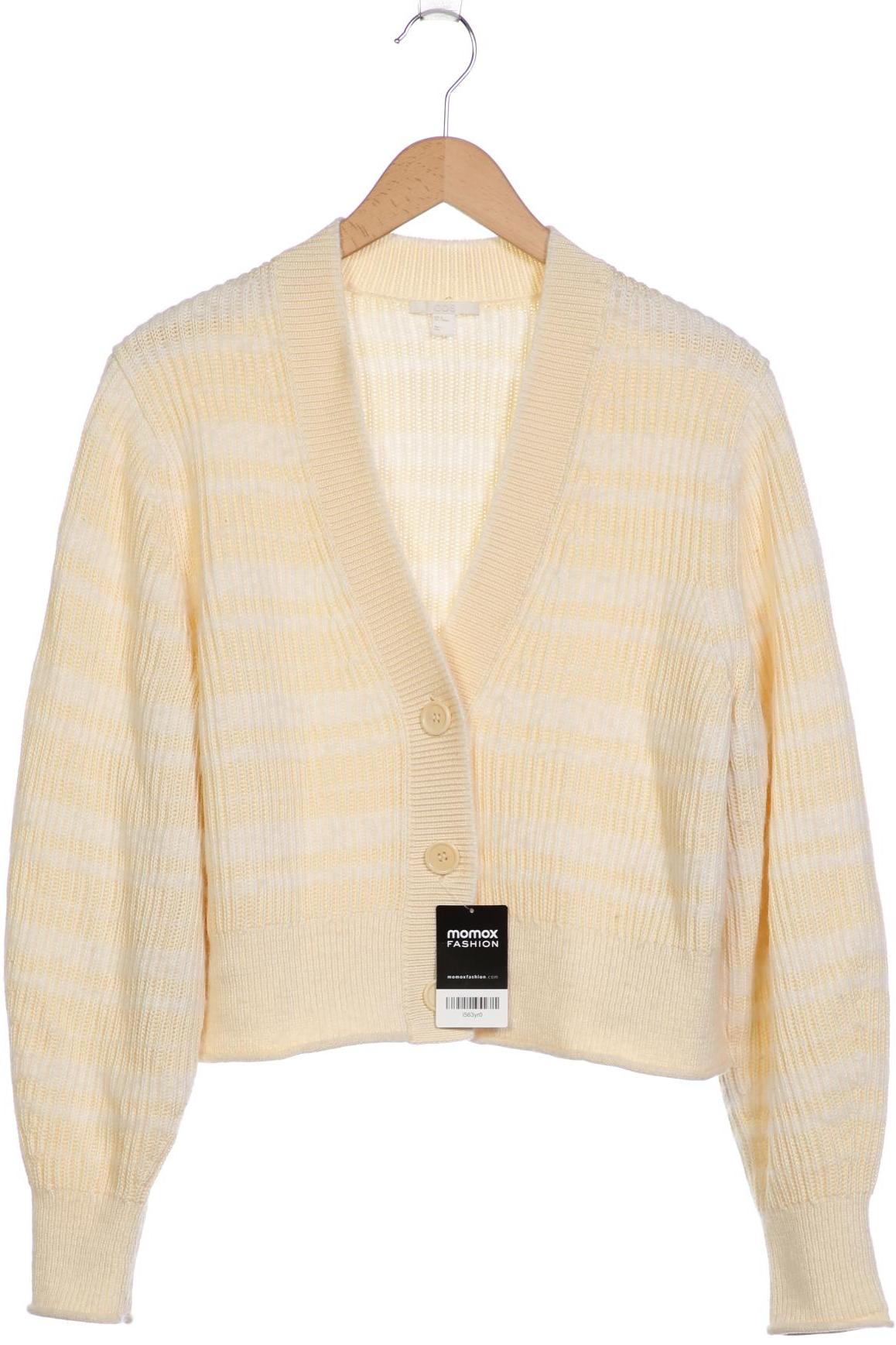

COS Damen Strickjacke, beige, Gr. 38