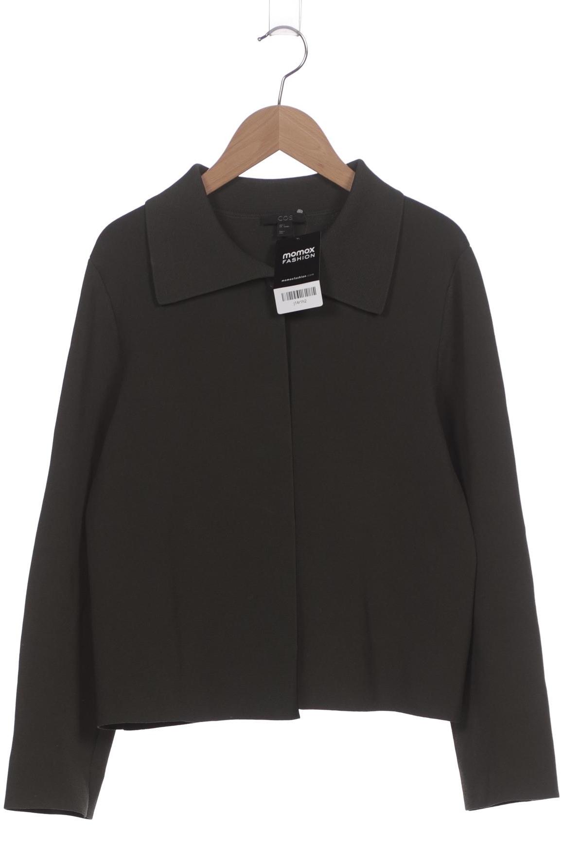 

COS Damen Strickjacke, grün, Gr. 36