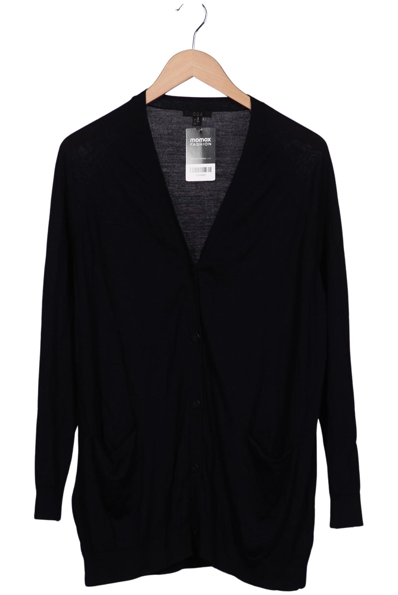 

COS Damen Strickjacke, marineblau, Gr. 38