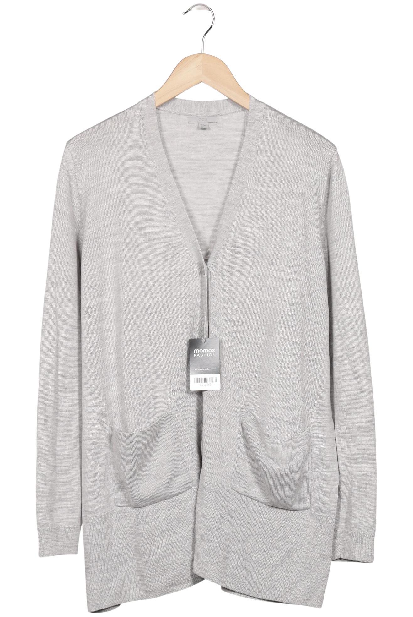 

COS Damen Strickjacke, grau, Gr. 38