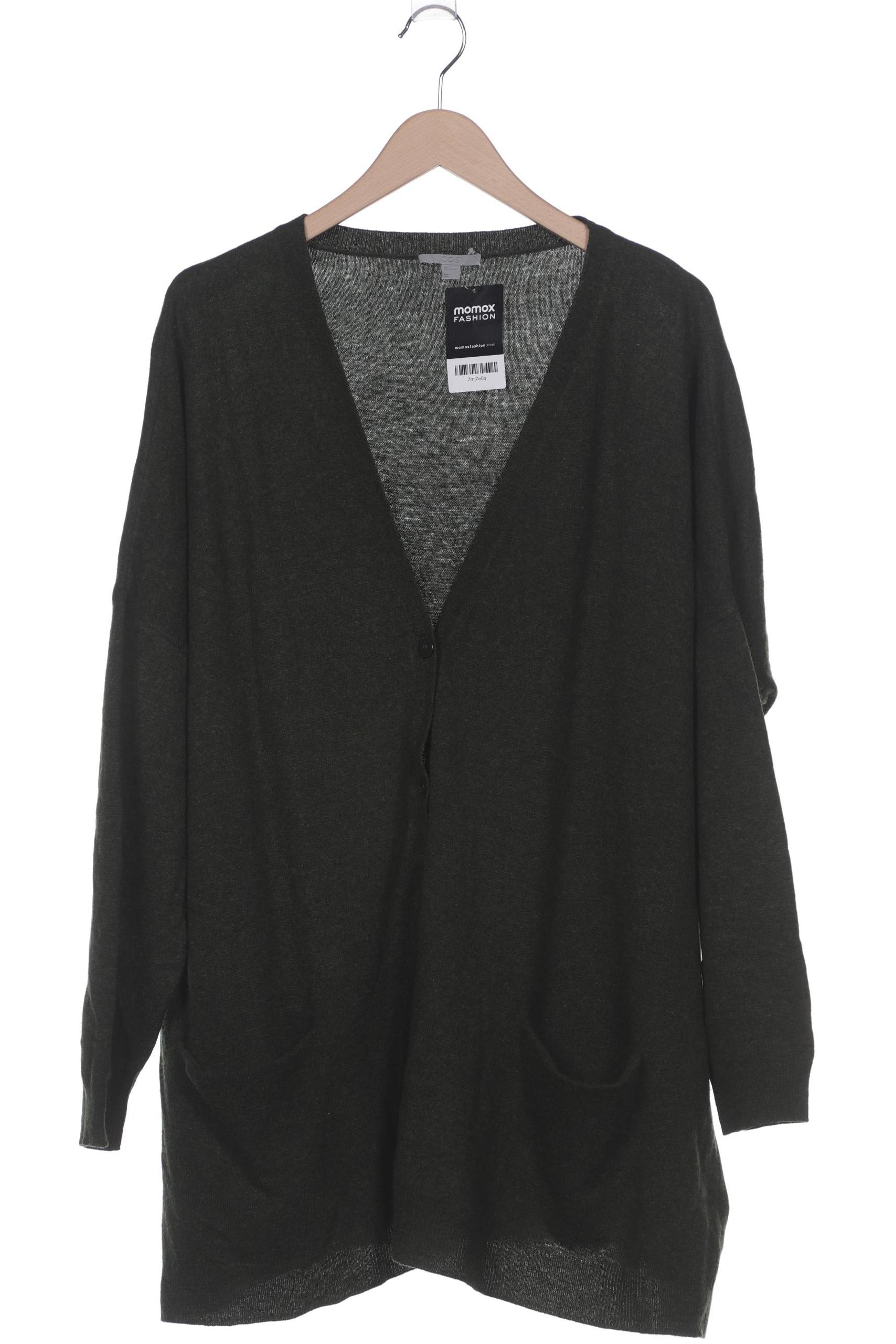 

COS Damen Strickjacke, grün, Gr. 42