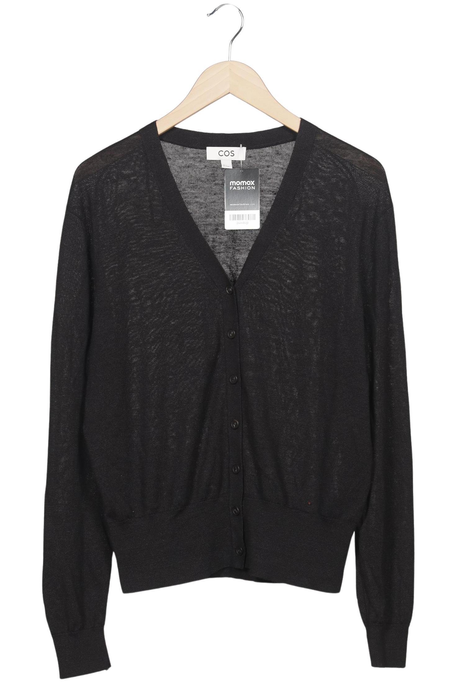 

COS Damen Strickjacke, schwarz, Gr. 38