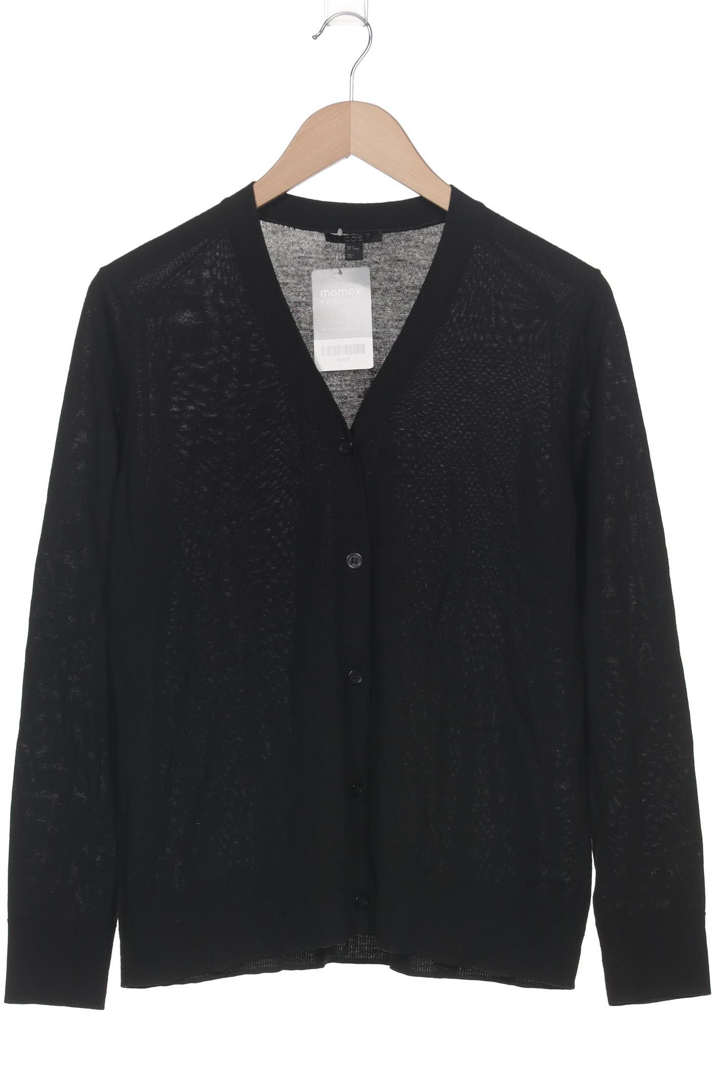 

COS Damen Strickjacke, schwarz, Gr. 38