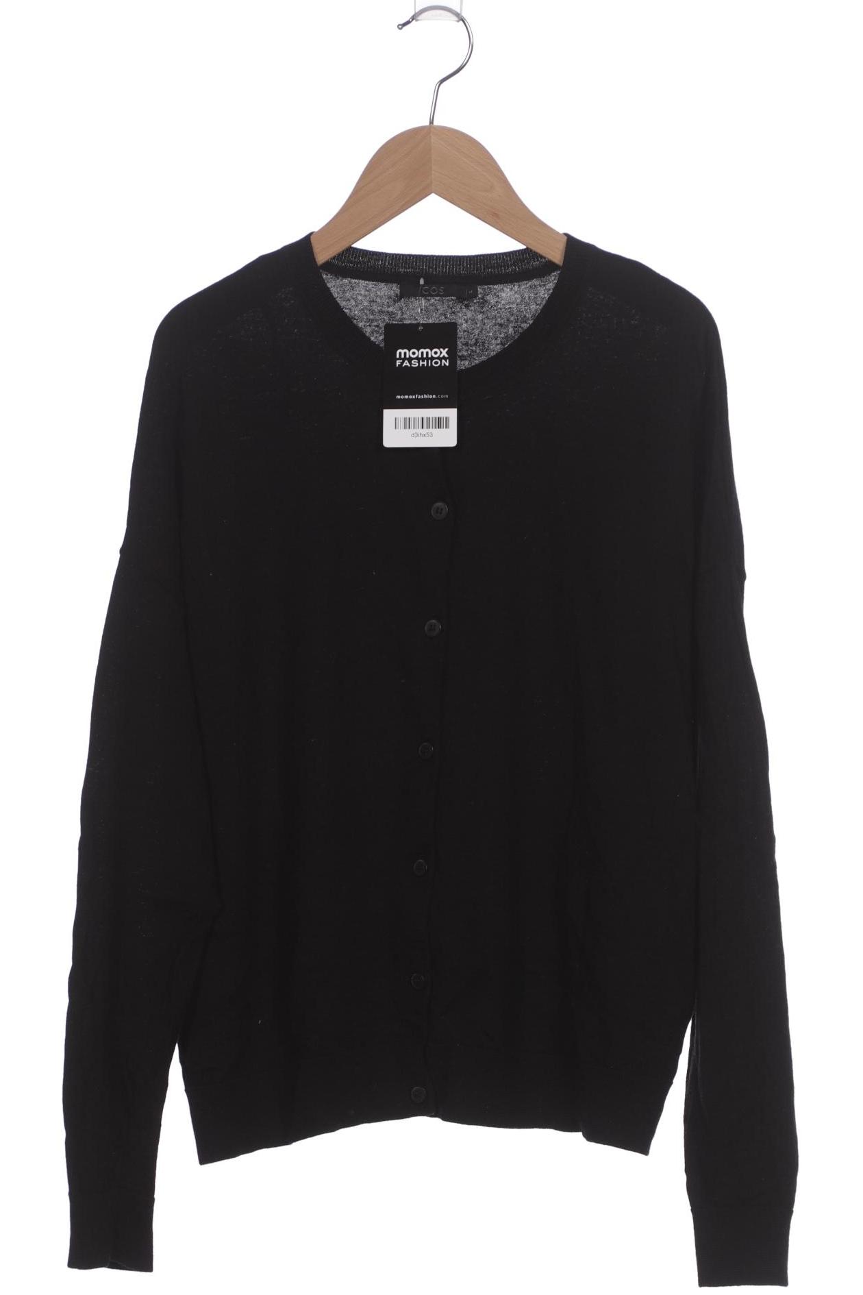 

COS Damen Strickjacke, schwarz, Gr. 42