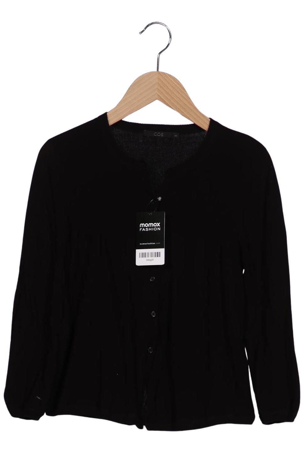 

COS Damen Strickjacke, schwarz, Gr. 36