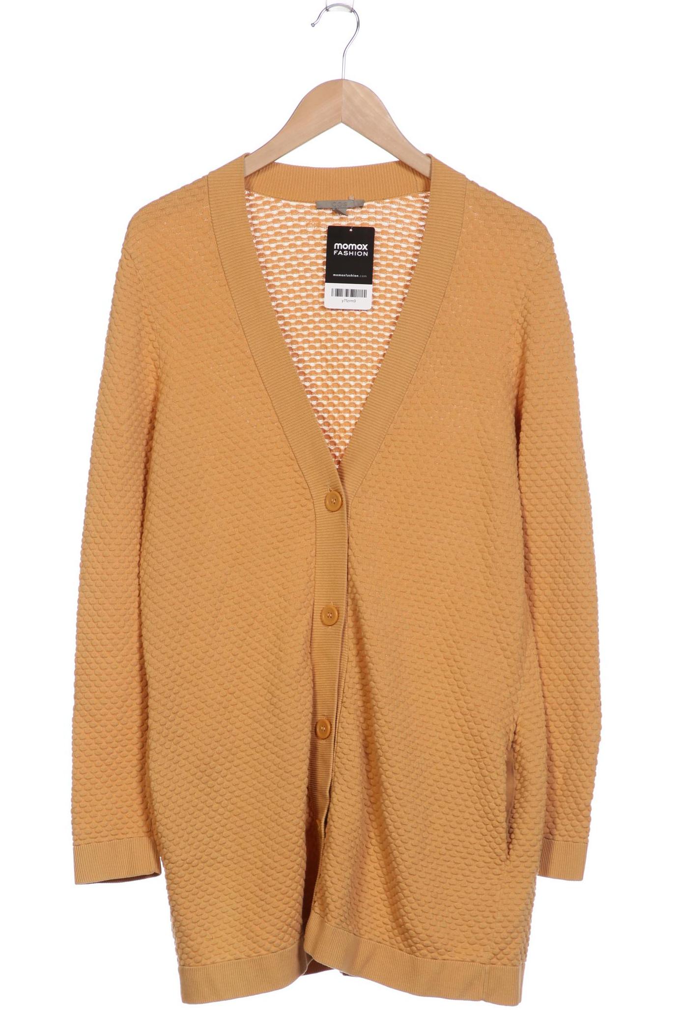 

COS Damen Strickjacke, orange, Gr. 36