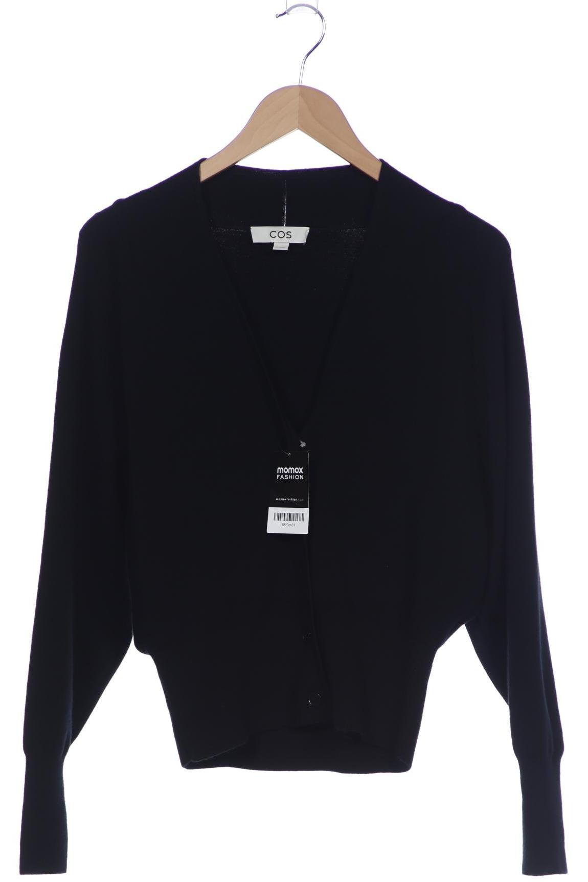 

COS Damen Strickjacke, schwarz, Gr. 38